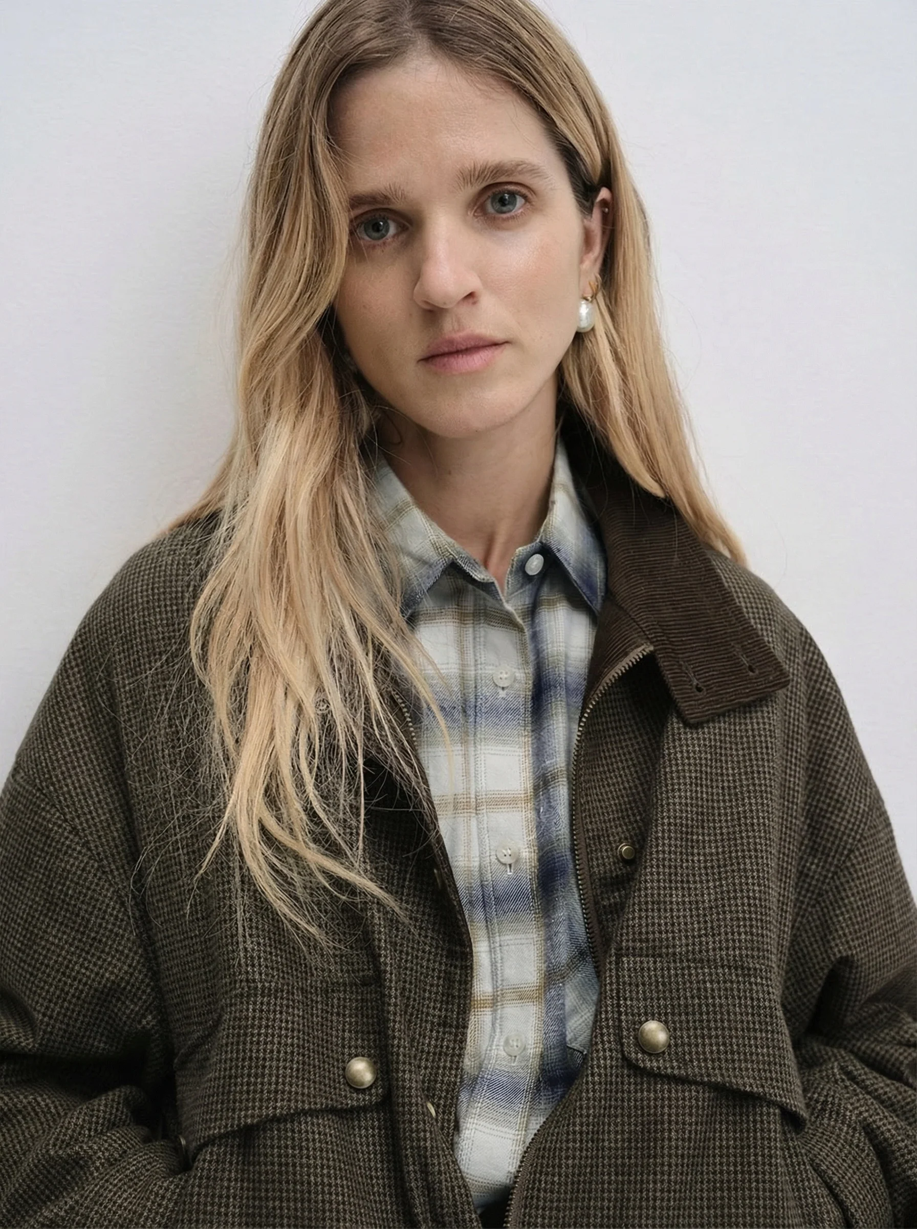 Houndstooth Corduroy Jacket - Image 4