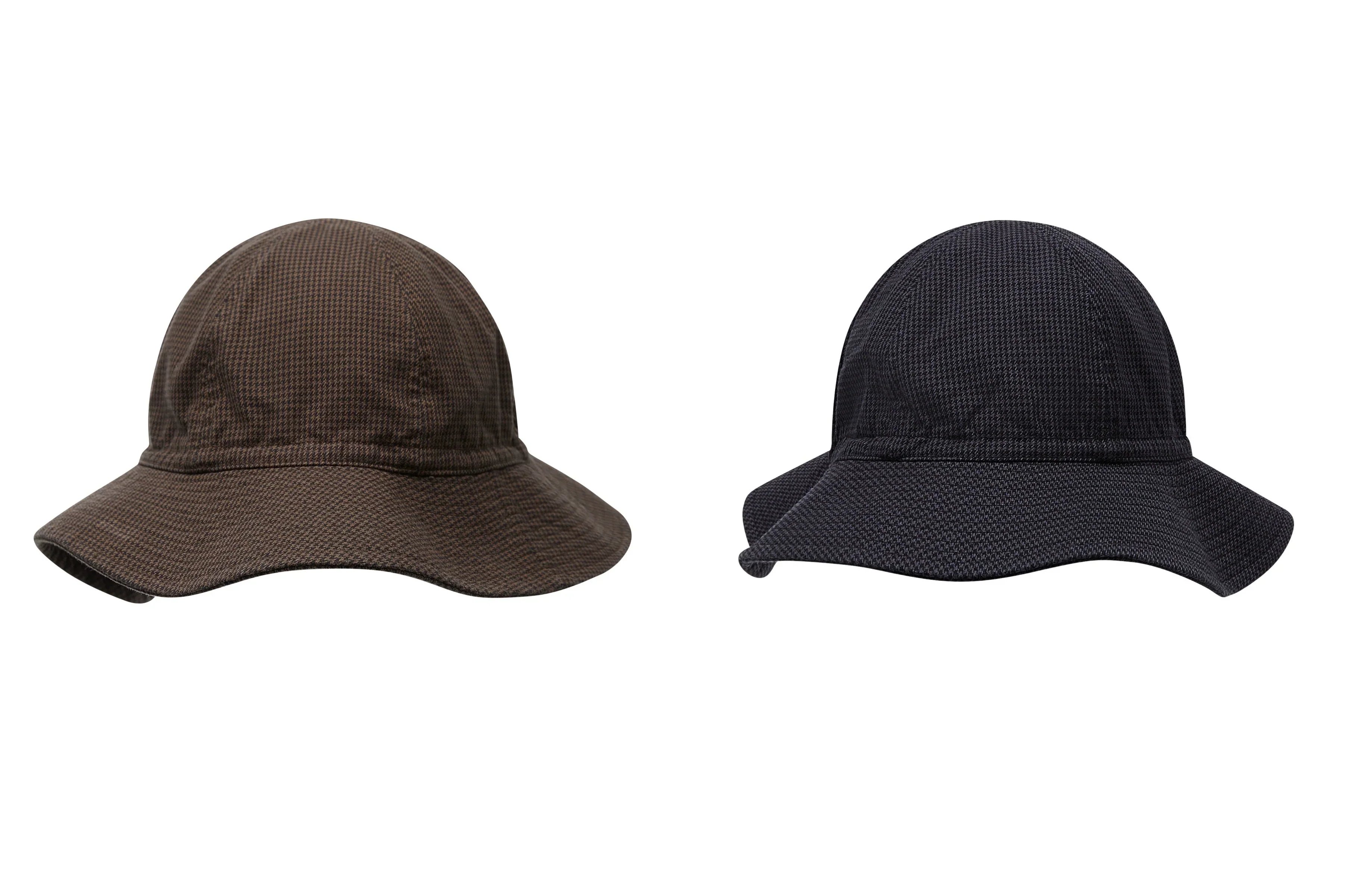 Houndstooth Wide-Brimmed Bush Hat - Image 4