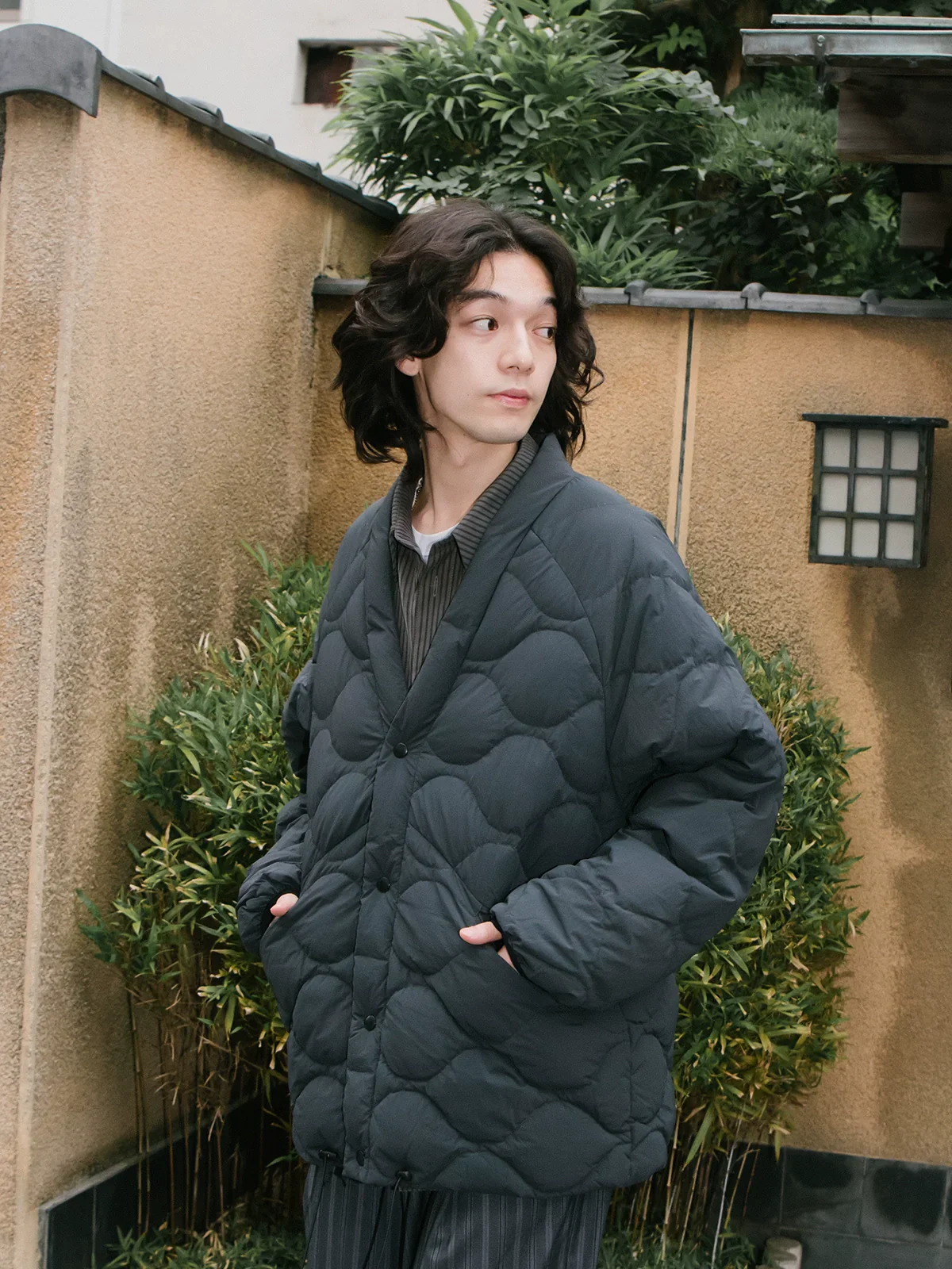 Hulusi Quilted Duck Down Jacket - Image 3
