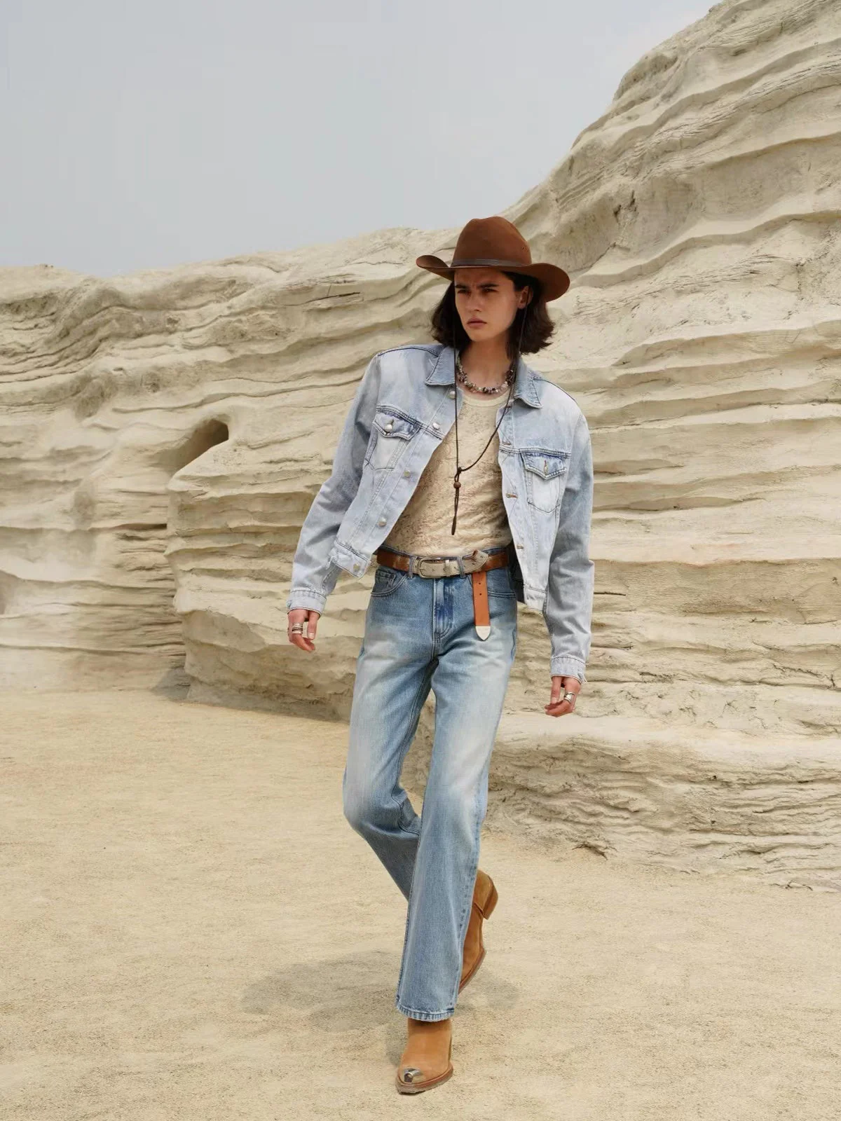 Ice Blue Denim Jeans - Image 2