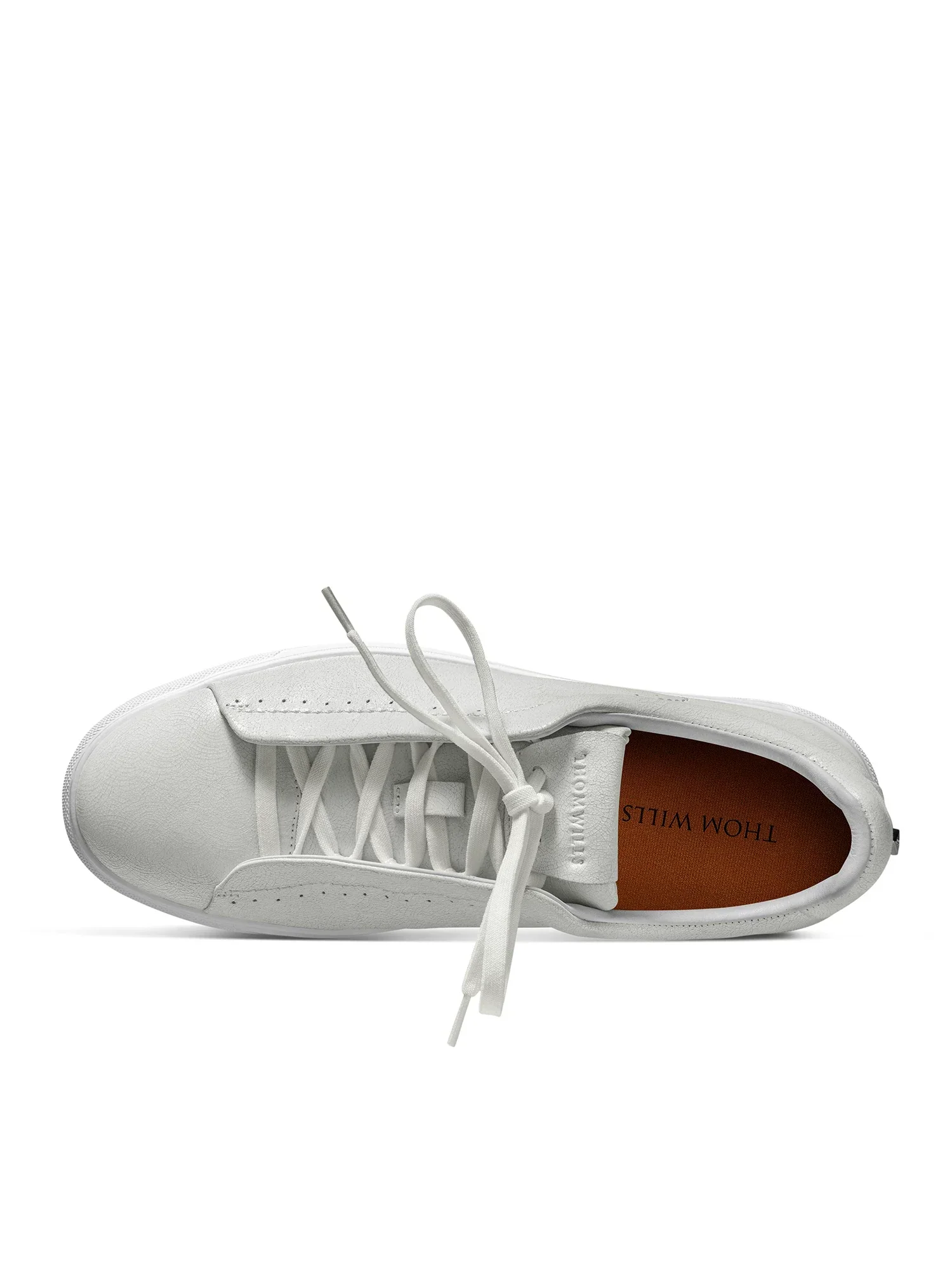 Ice-Crackle Top-Grain Leather Slip-On Sneaker - Image 2