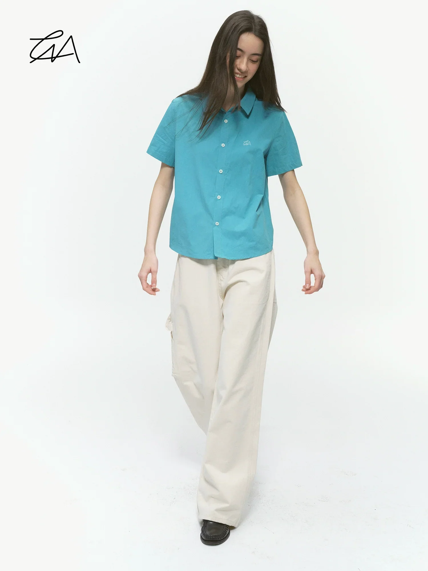 Ice Flower Embroidered Shirt - Image 3
