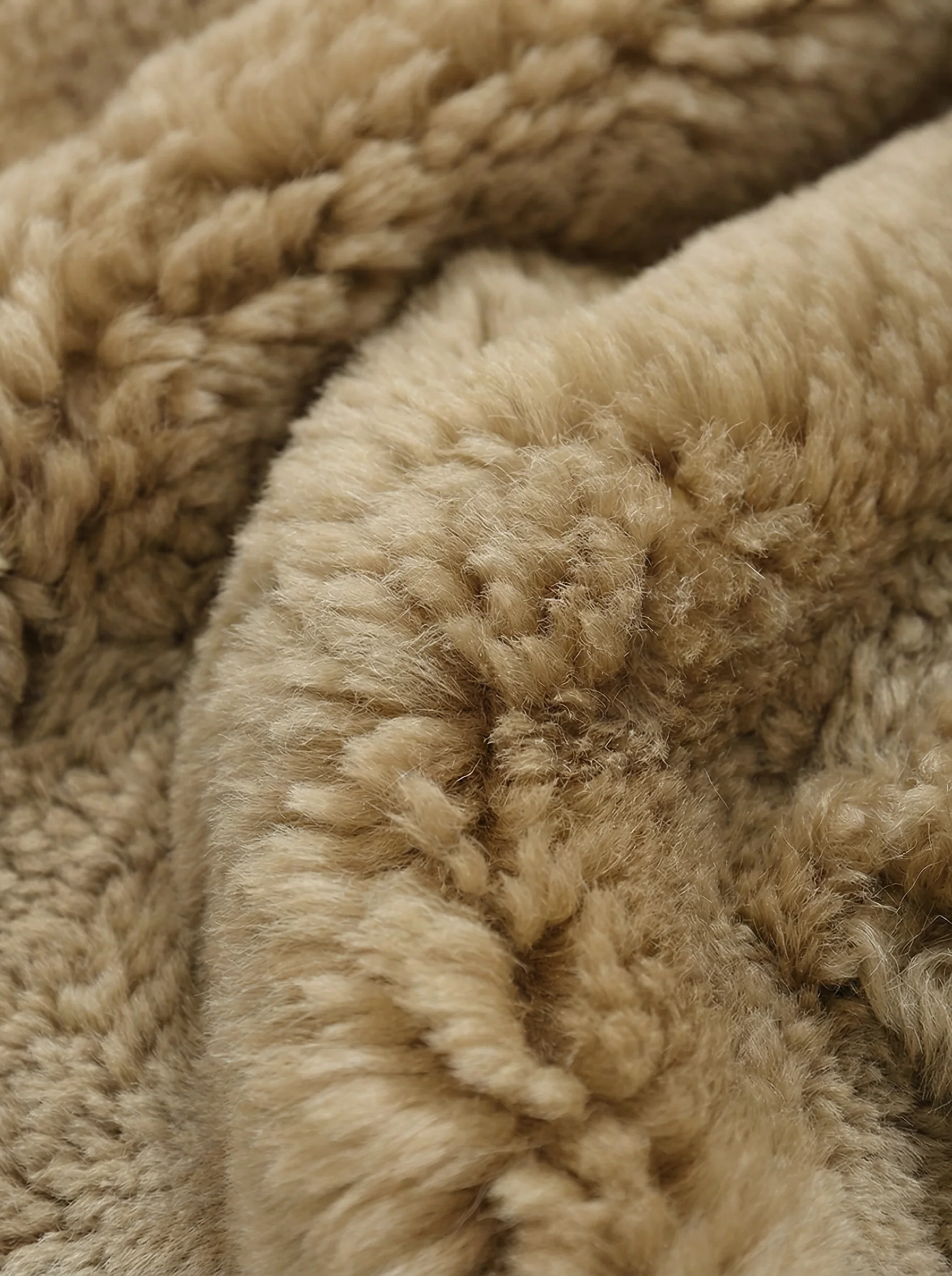 Icelandic Shearling Toggle Jacket - Image 3