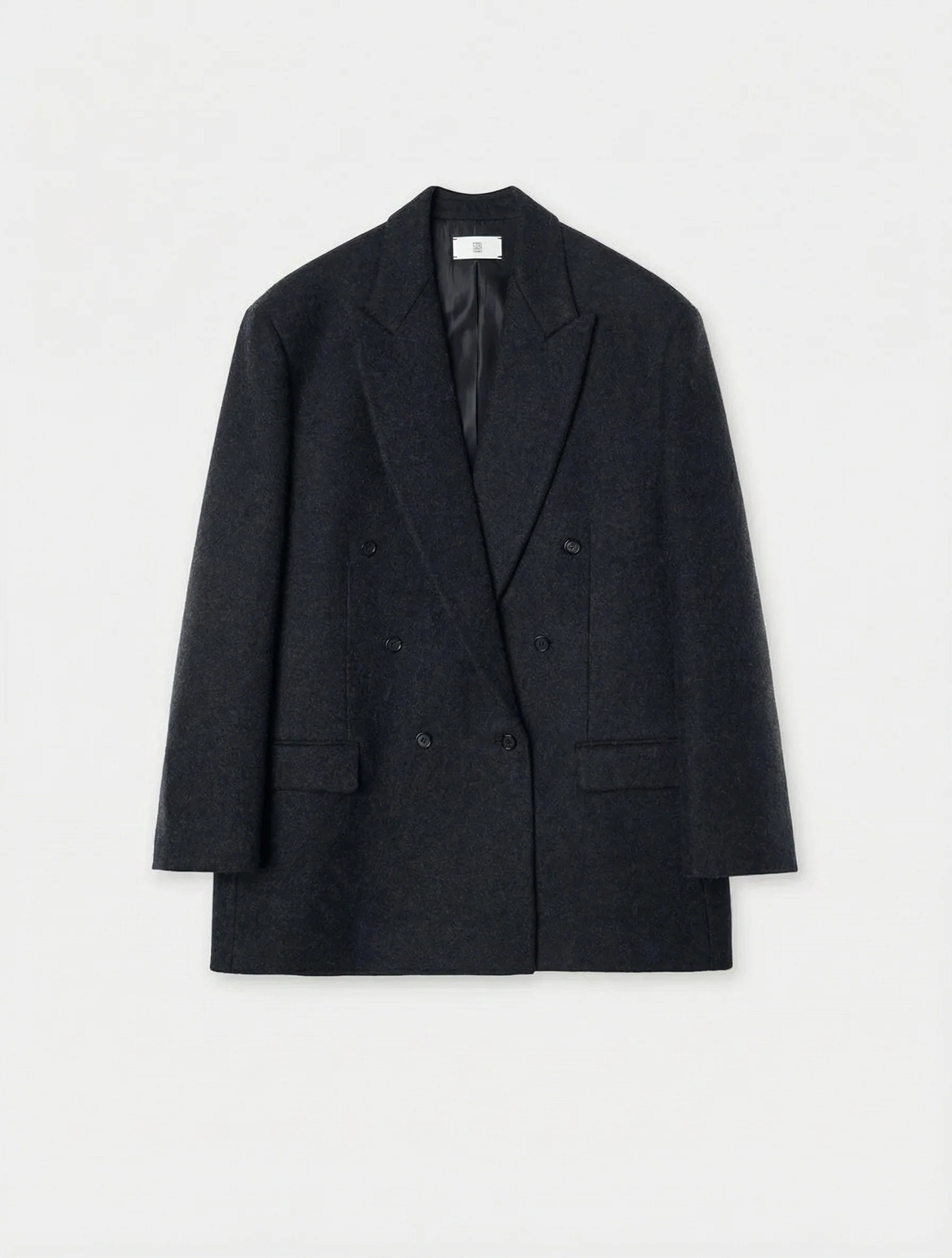 Imported Alpaca Double-Breasted Coat - Image 16