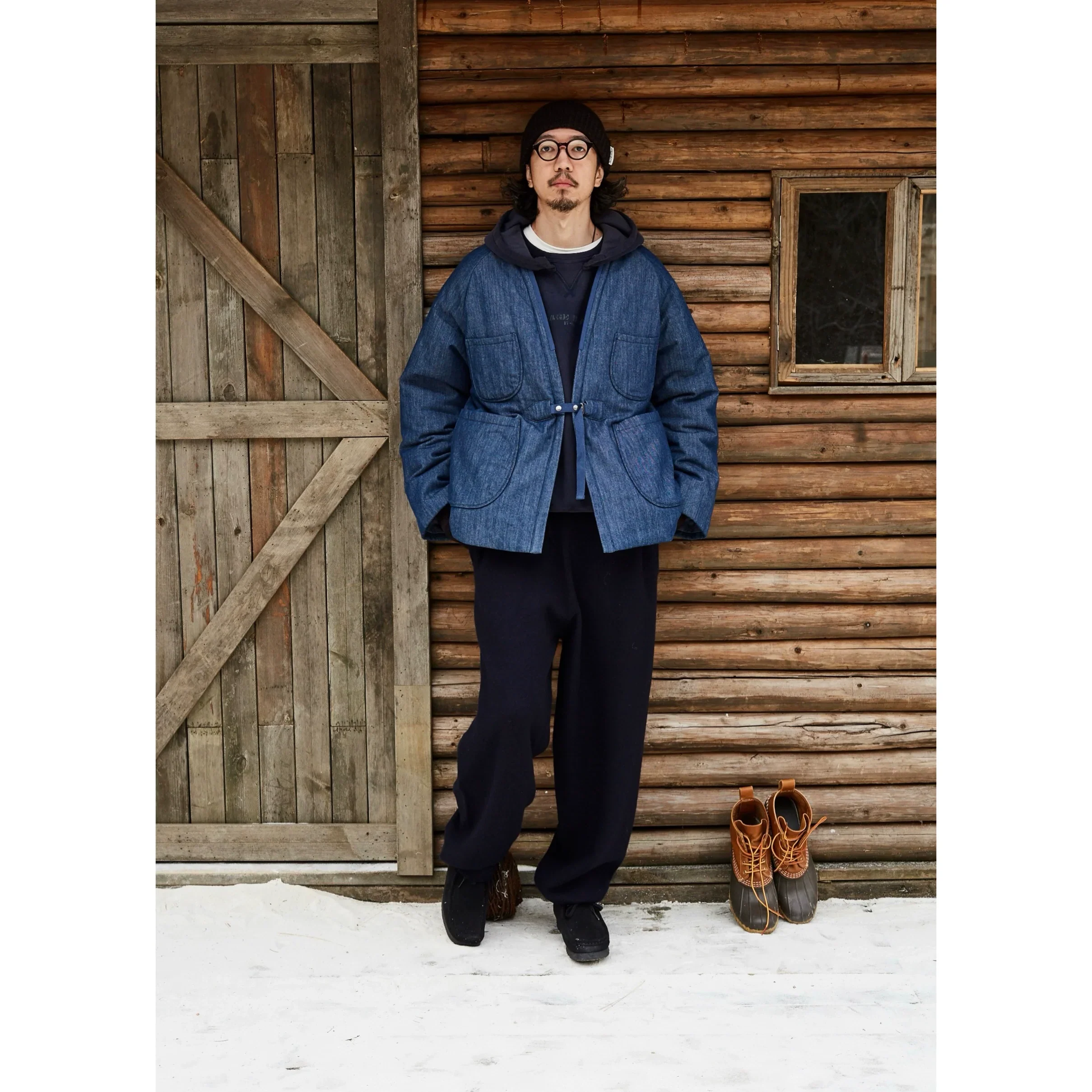 Indigo Denim Kimono - Image 3