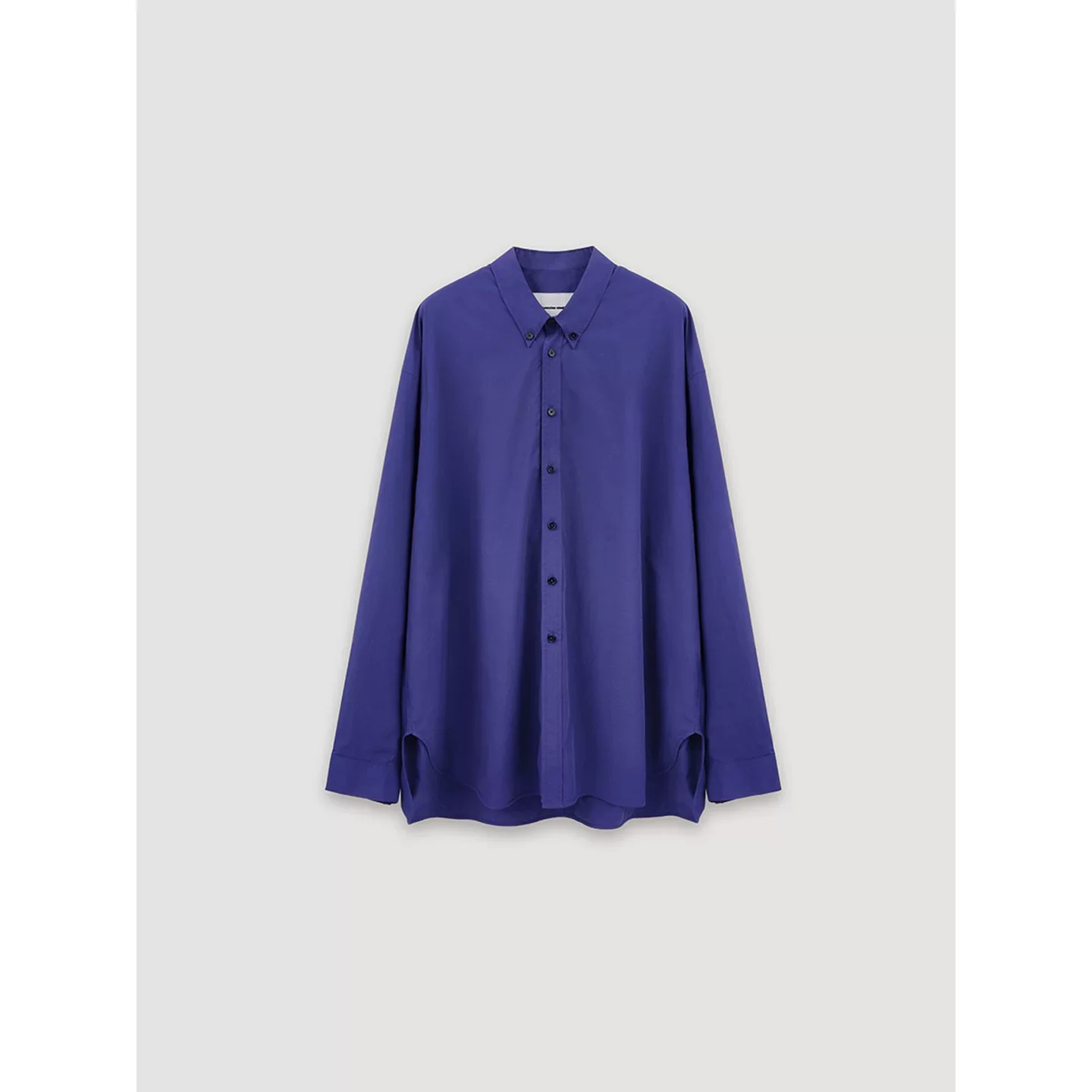 Indigo Oversized Cotton Shirt - Image 5