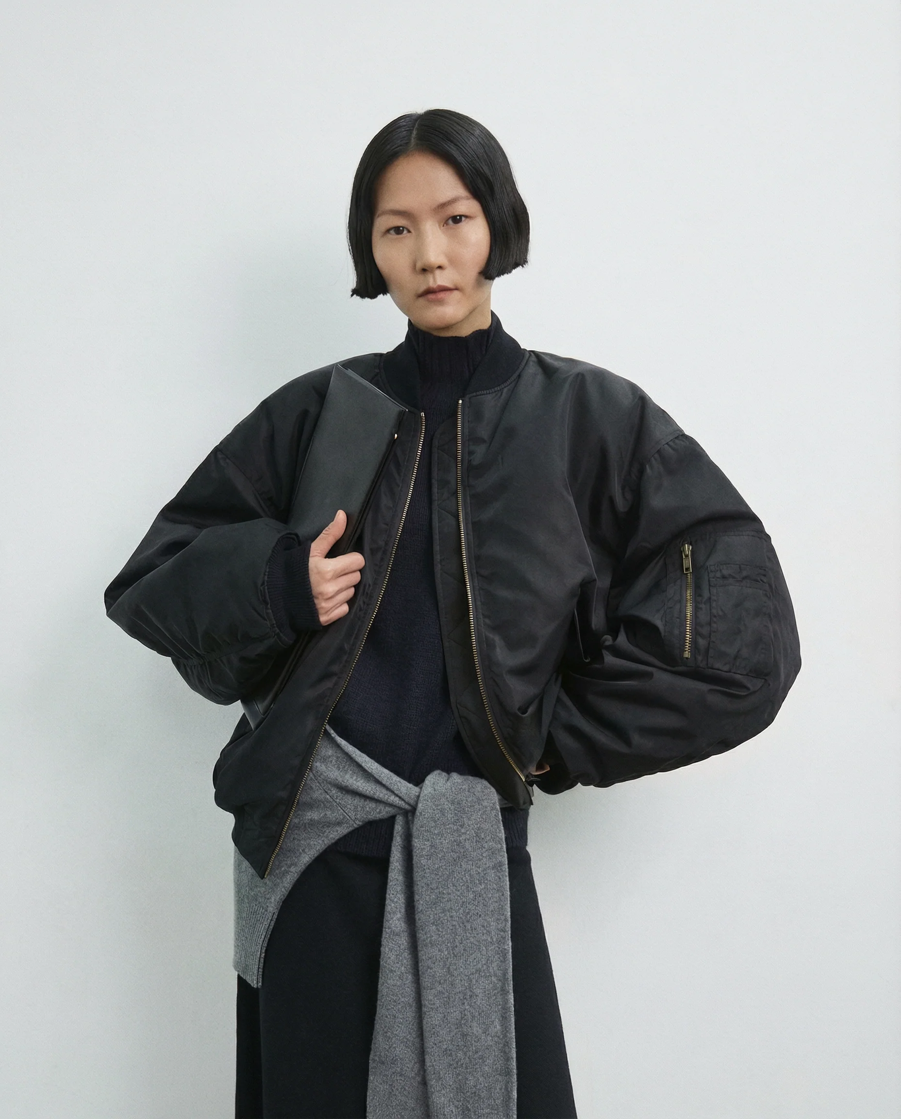 Insulated Nylon Bomber