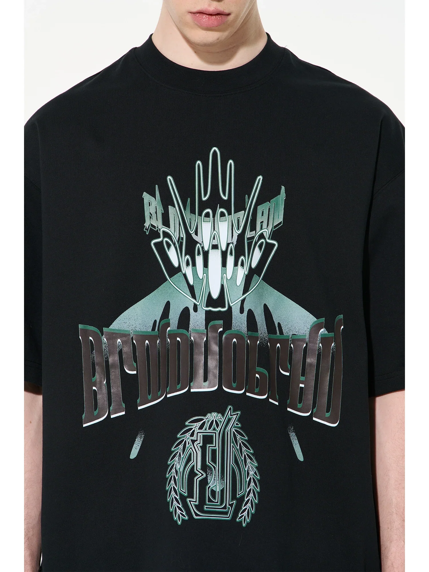 Inverted Gradient Cotton Tee - Image 3