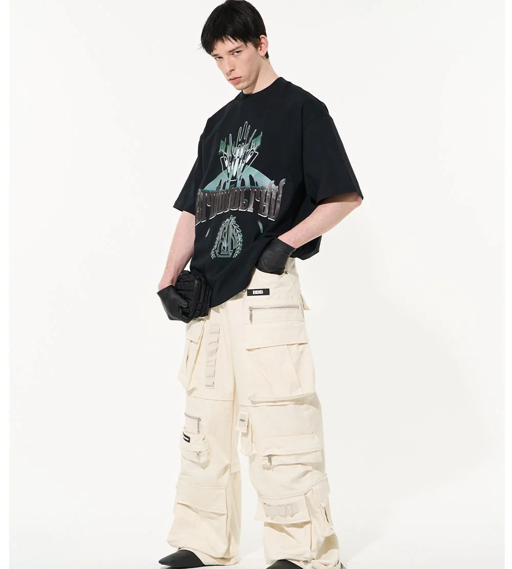 Inverted Gradient Cotton Tee - Image 5