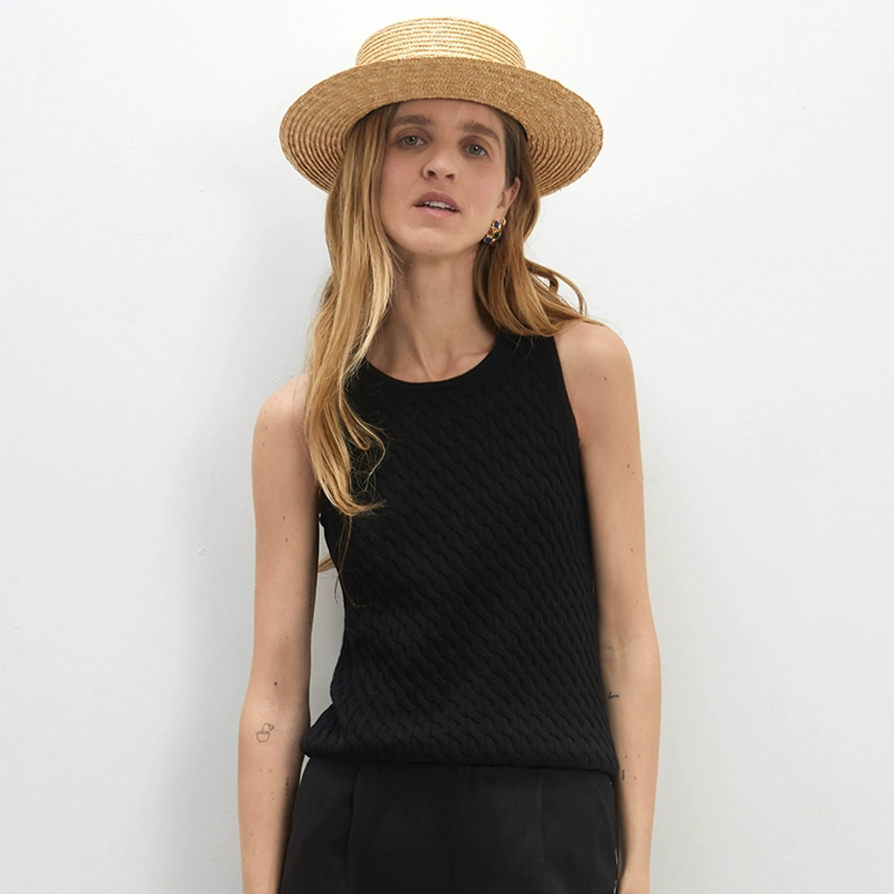 Iris Cable Knit Vest - Image 3