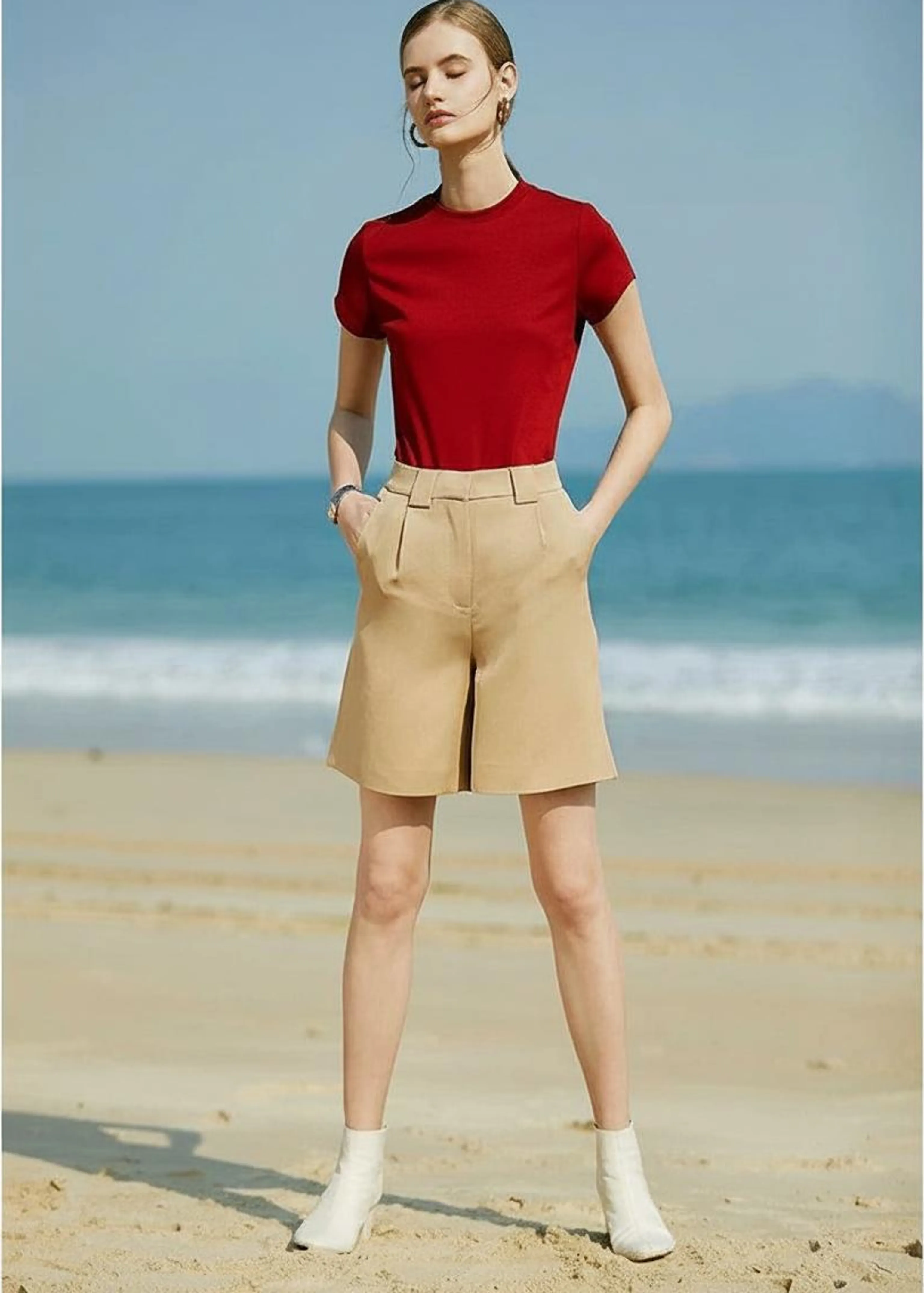 Italian Acetate Bermuda Shorts - Image 3