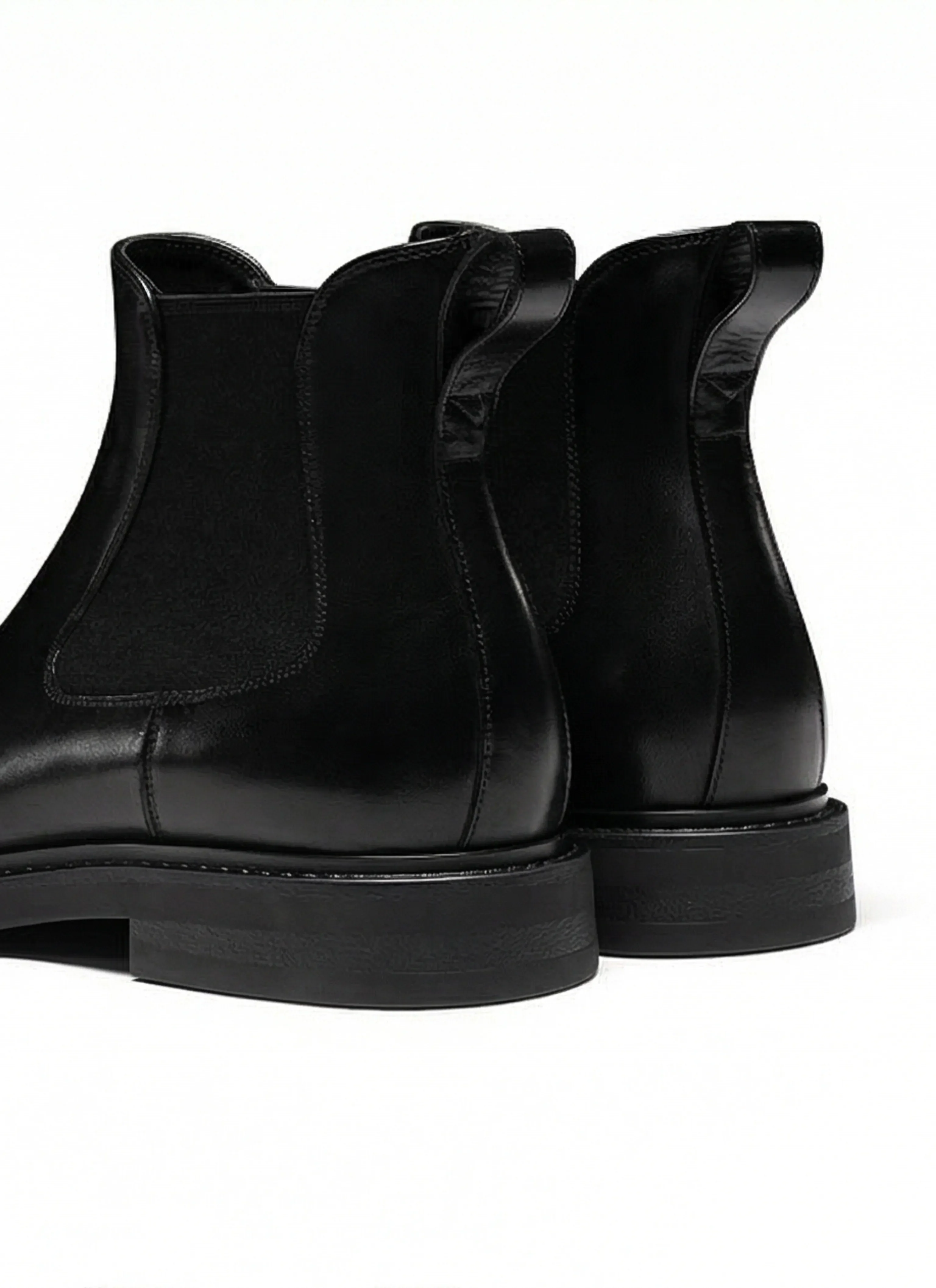 Italian Calf Leather Chelsea Boots