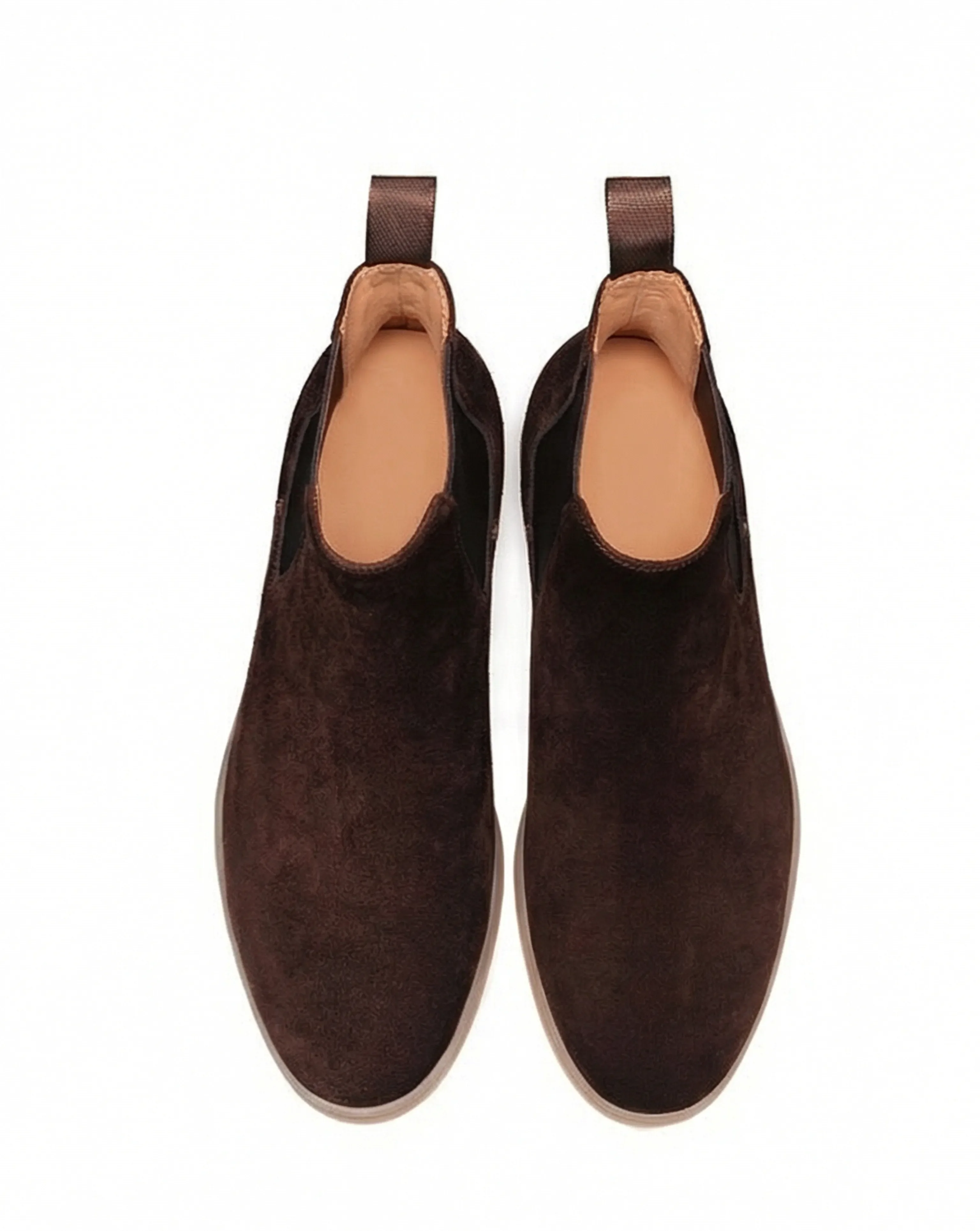Italian Calf Suede Chelsea Boots - Image 2