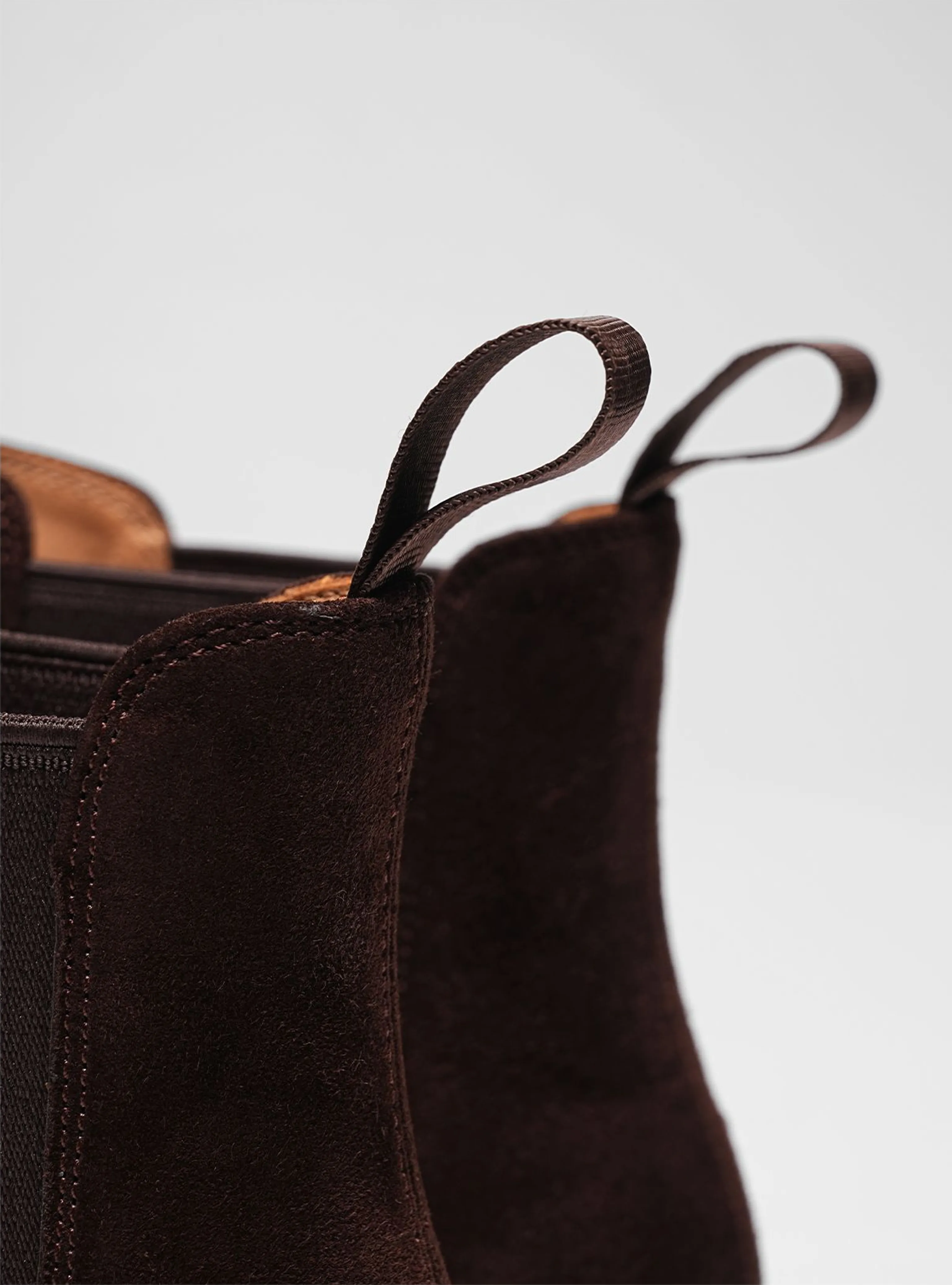 Italian Calf Suede Chelsea Boots - Image 6