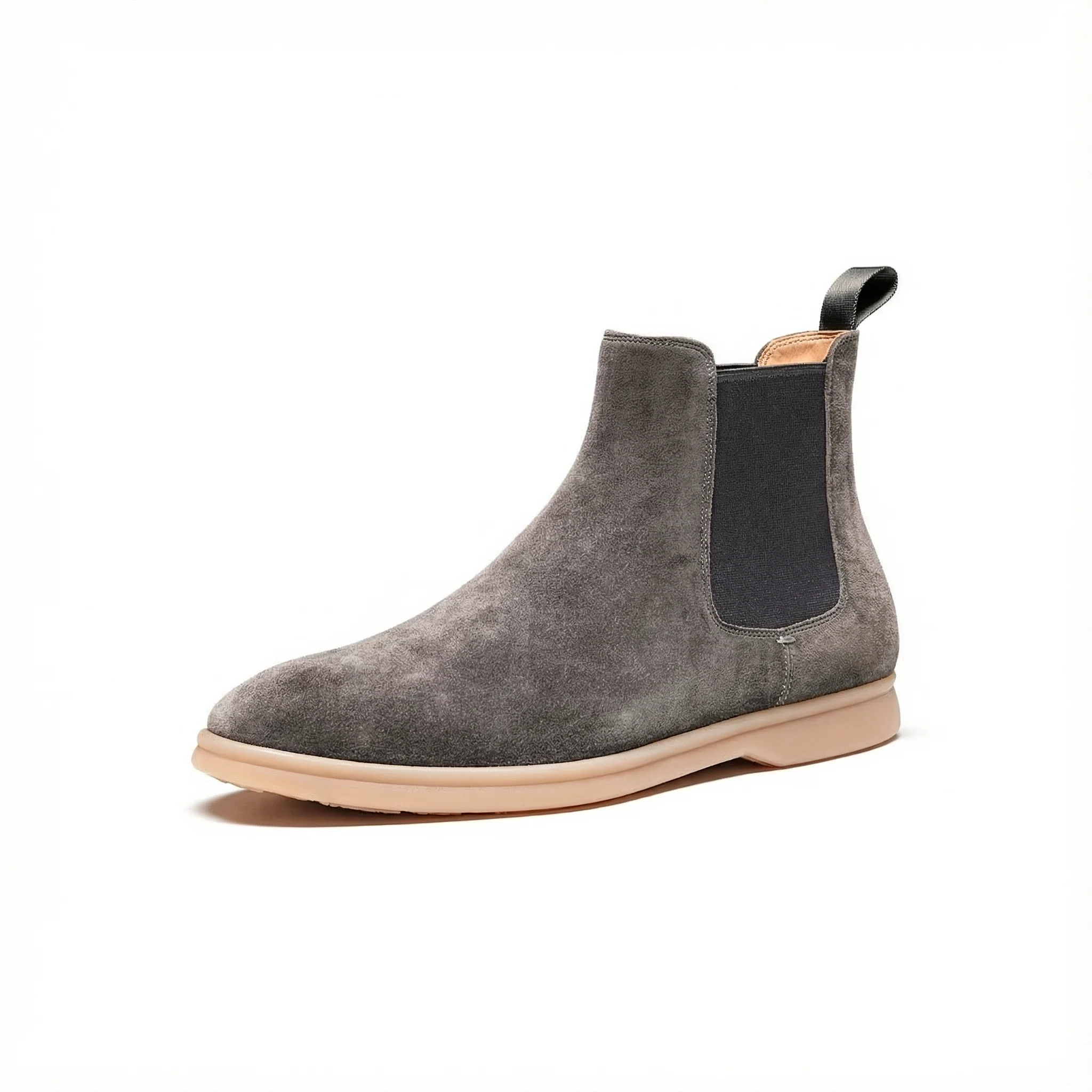 Italian Calf Suede Chelsea Boots - Image 7