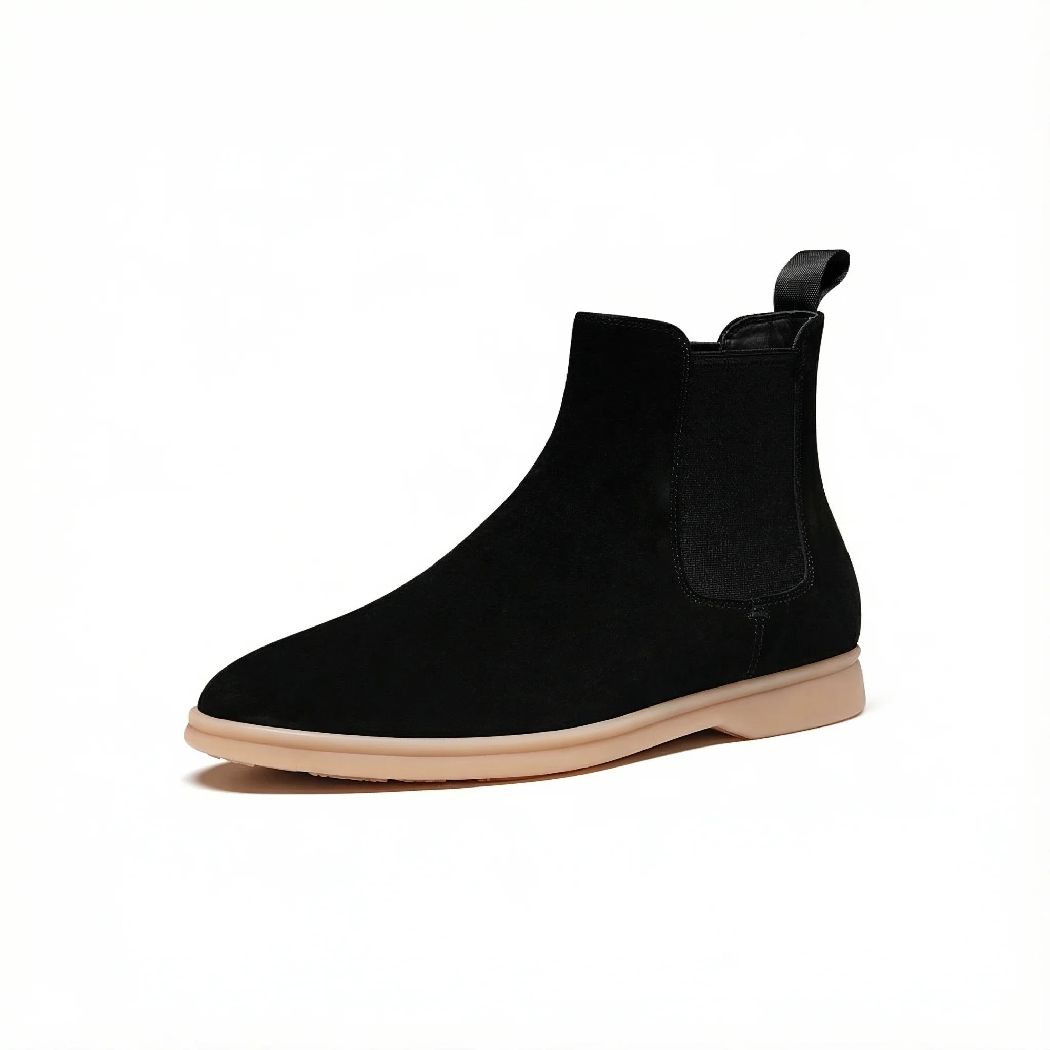 Italian Calf Suede Chelsea Boots - Image 8