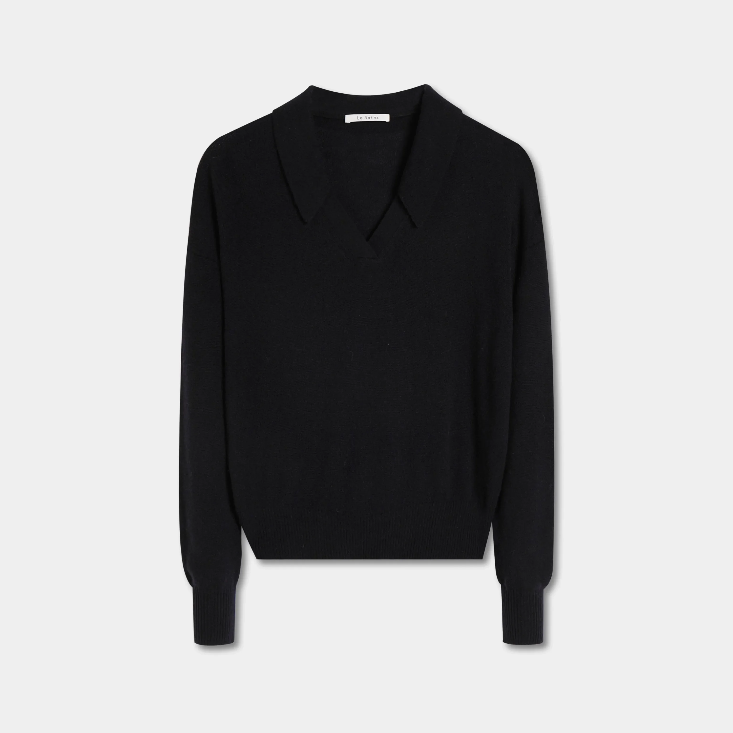 Italian Cashmere Polo Sweater - Image 5