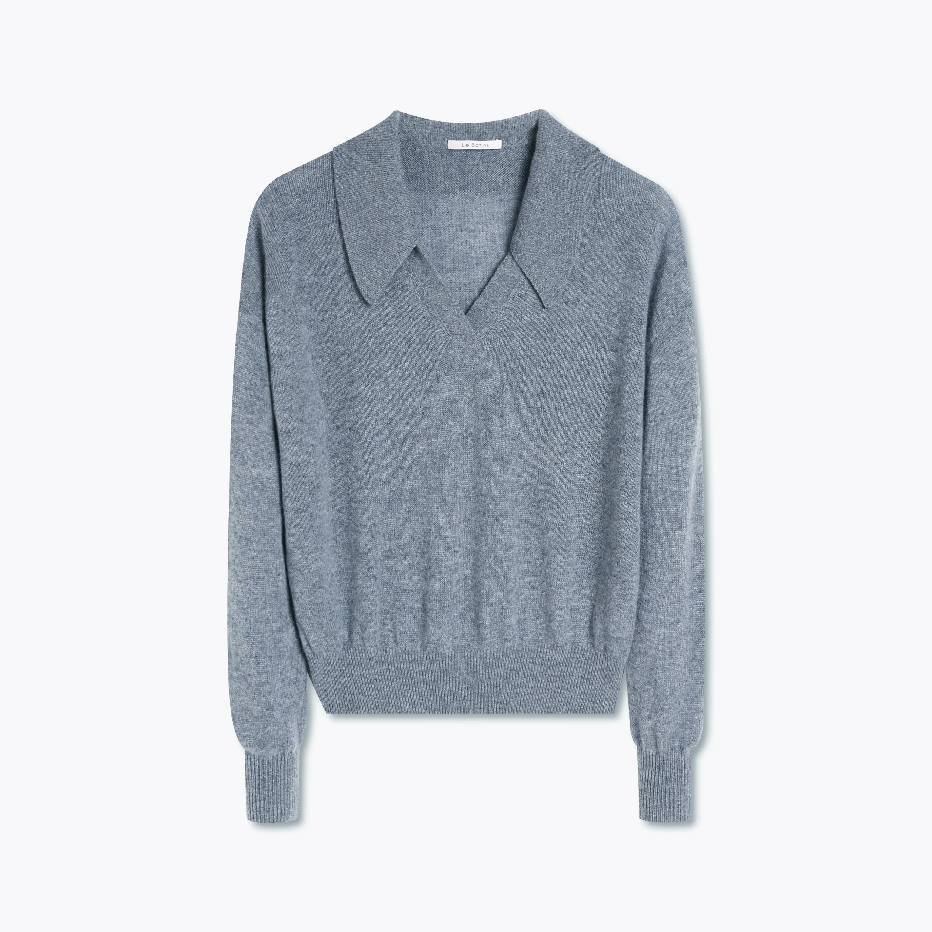 Italian Cashmere Polo Sweater - Image 6