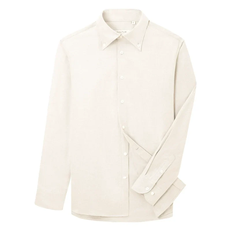 Italian Cotton Button-Up Shirt