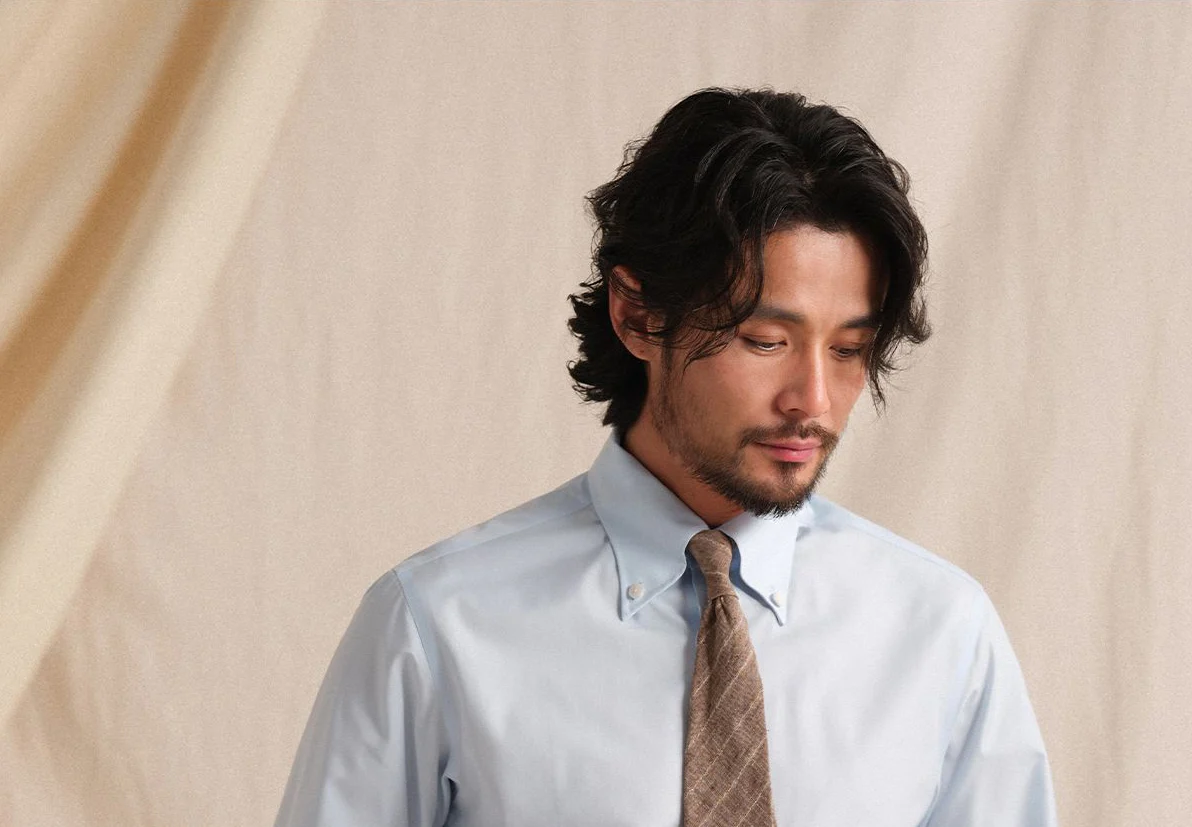 Italian Cotton Modal Dress Shirt - Image 11