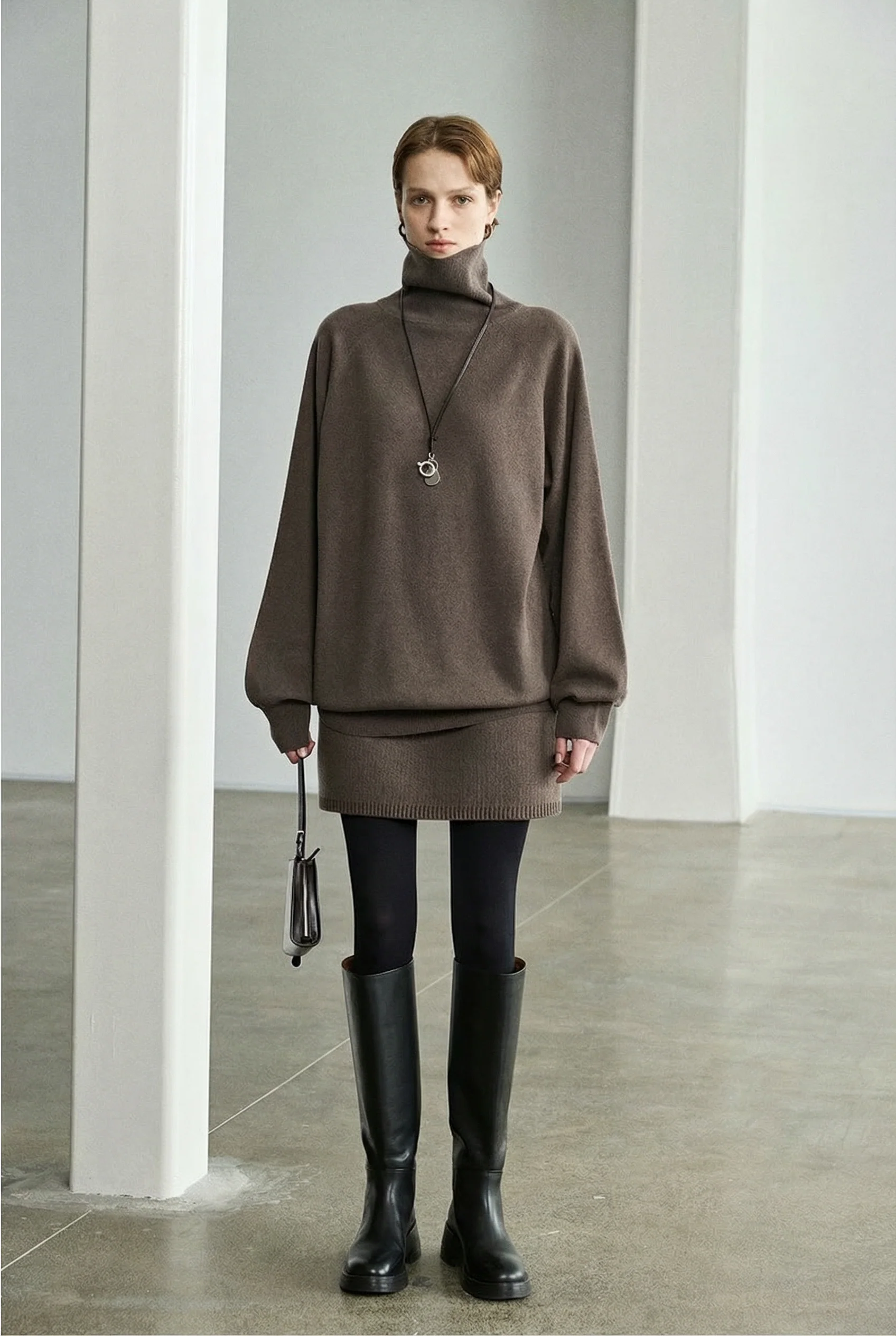Italian Cowhide Knee-High Boots - Image 2