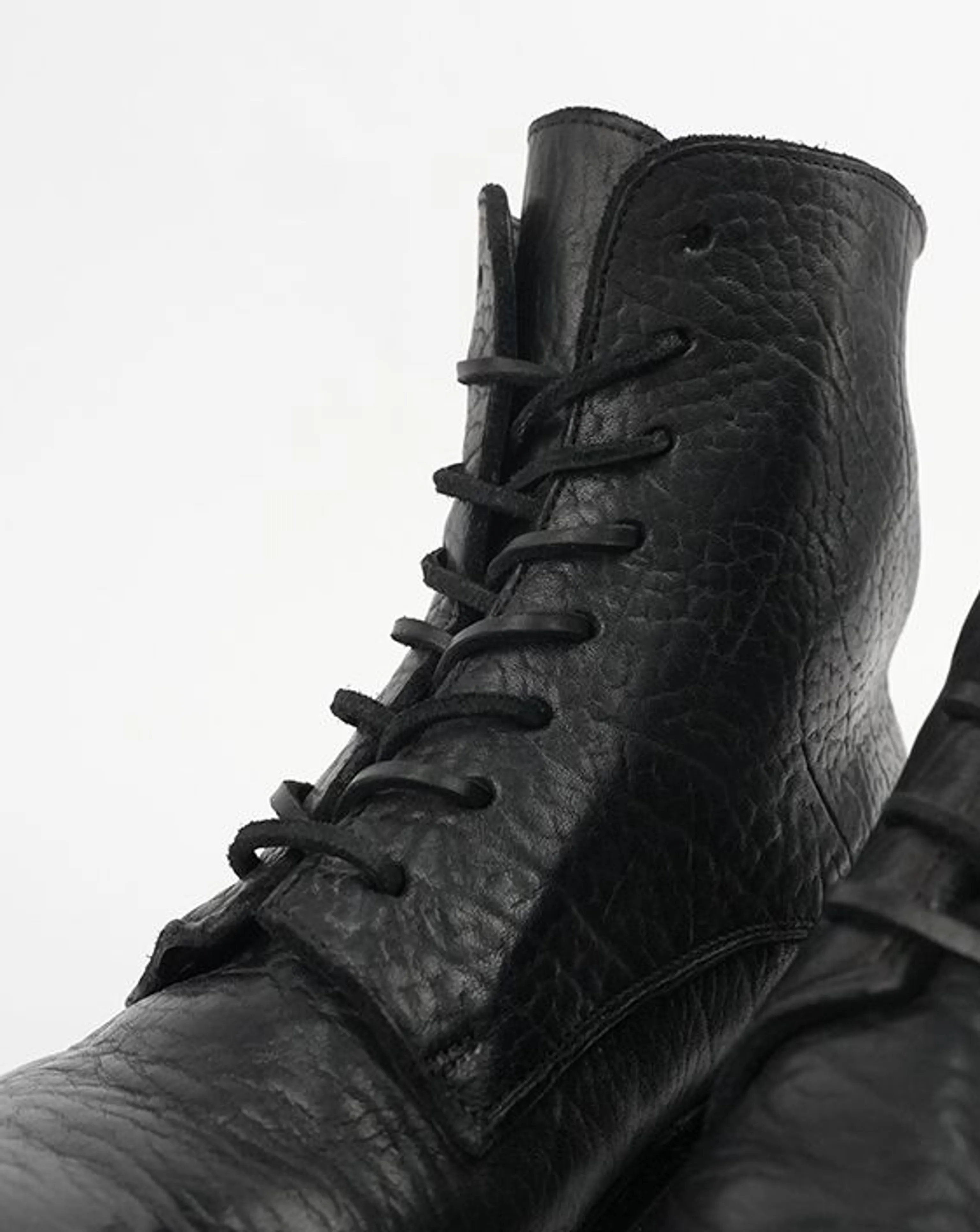 Italian Horsehide Combat Boots - Image 4