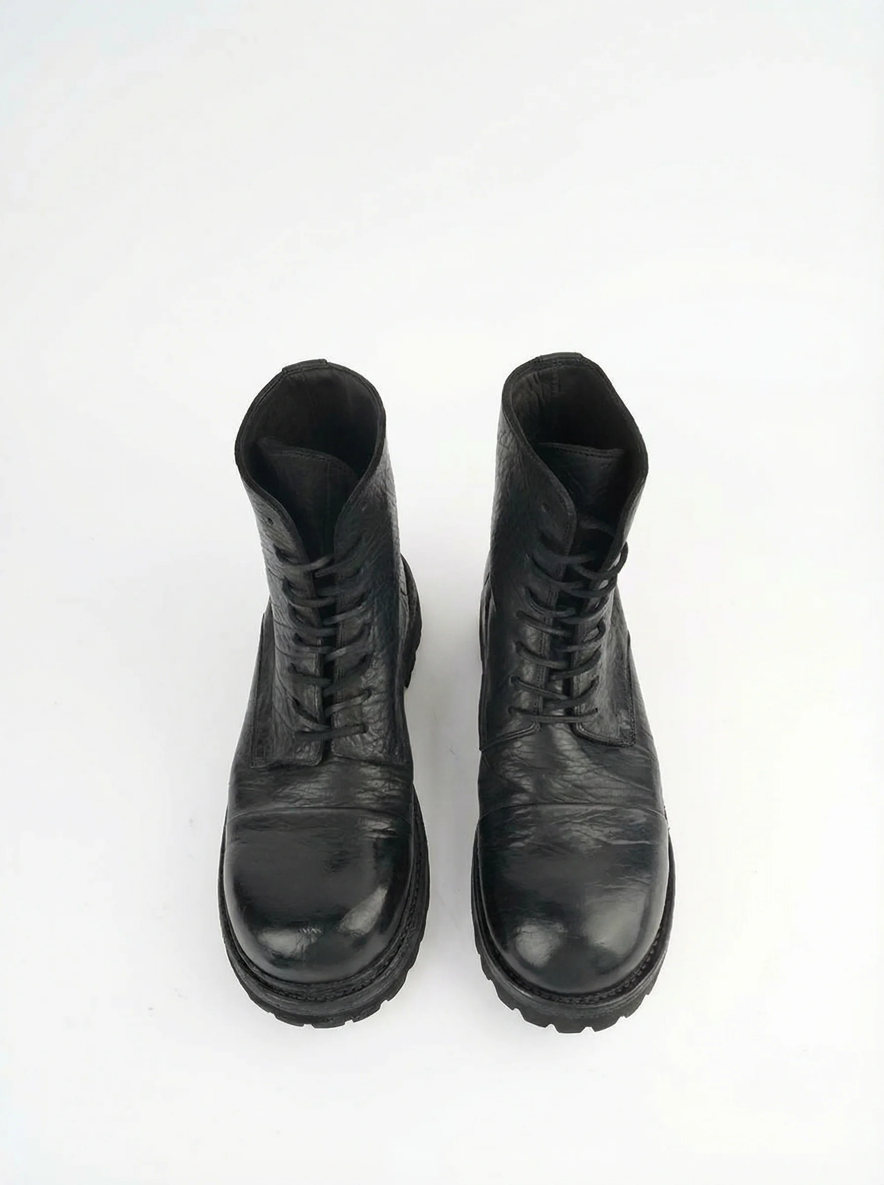 Italian Horsehide Combat Boots - Image 5