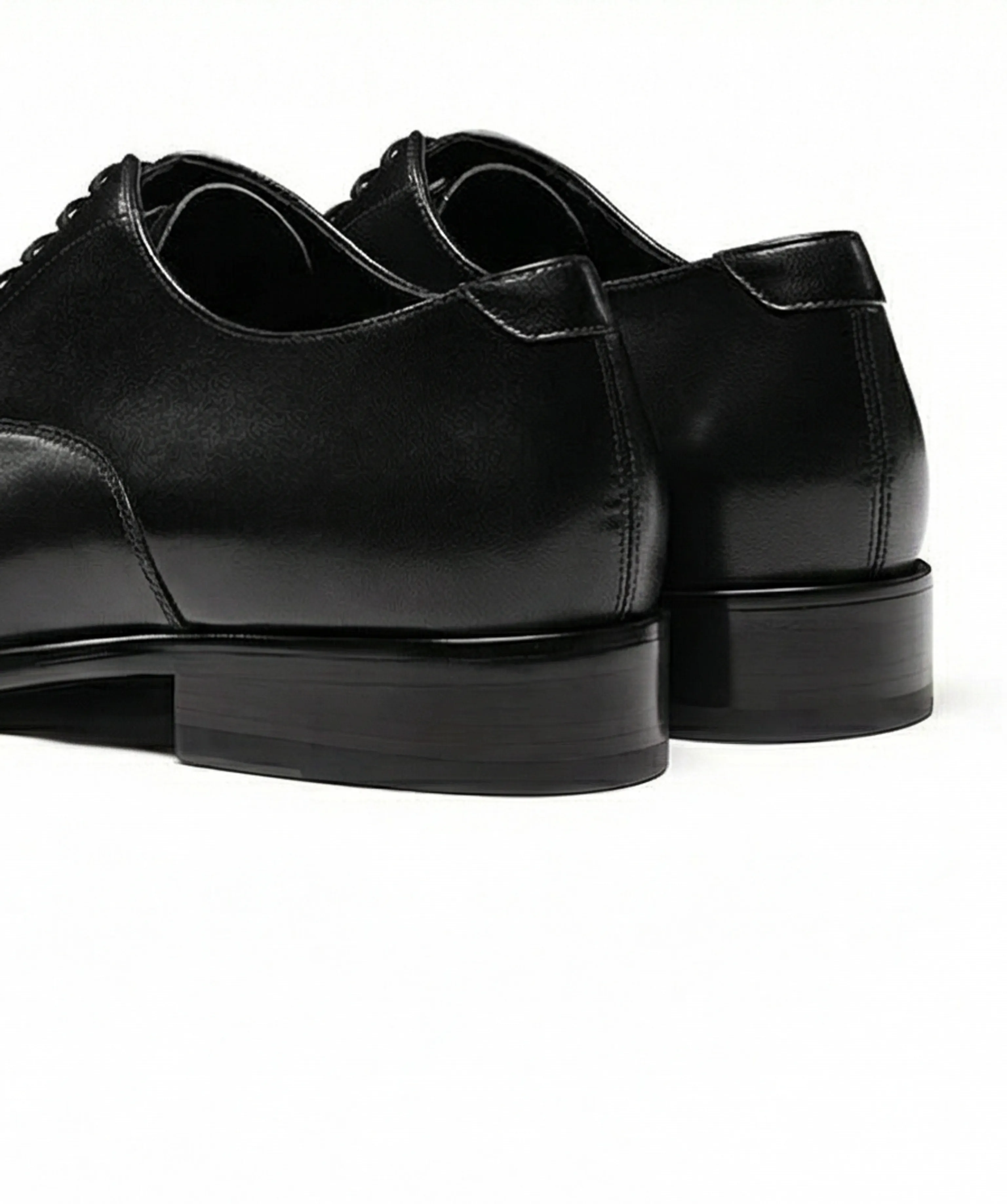 Italian Leather Cap-Toe Oxford - Image 4
