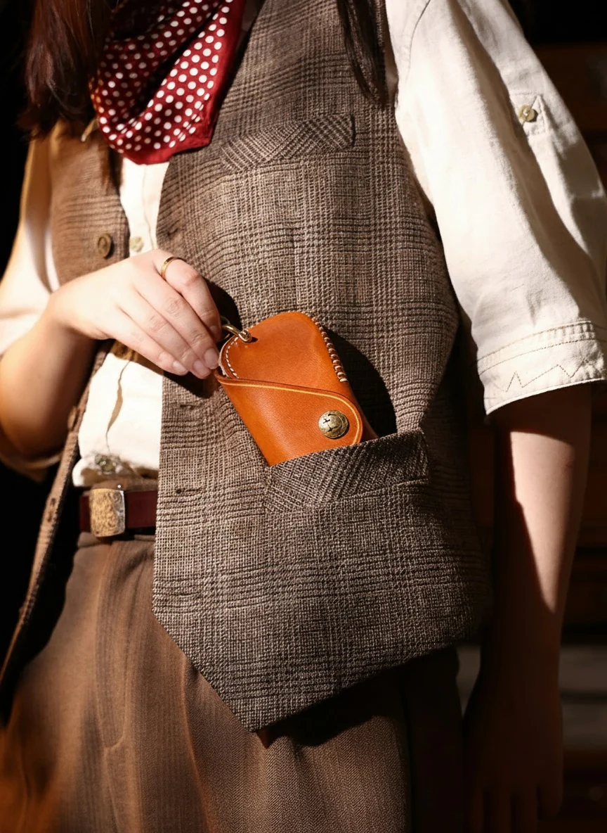 Italian Leather Eyewear Case - Image 8