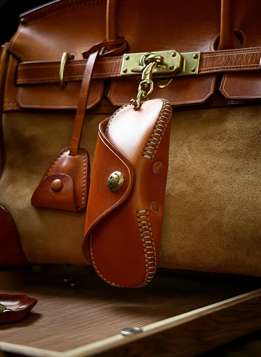 Italian Leather Eyewear Case - Image 9