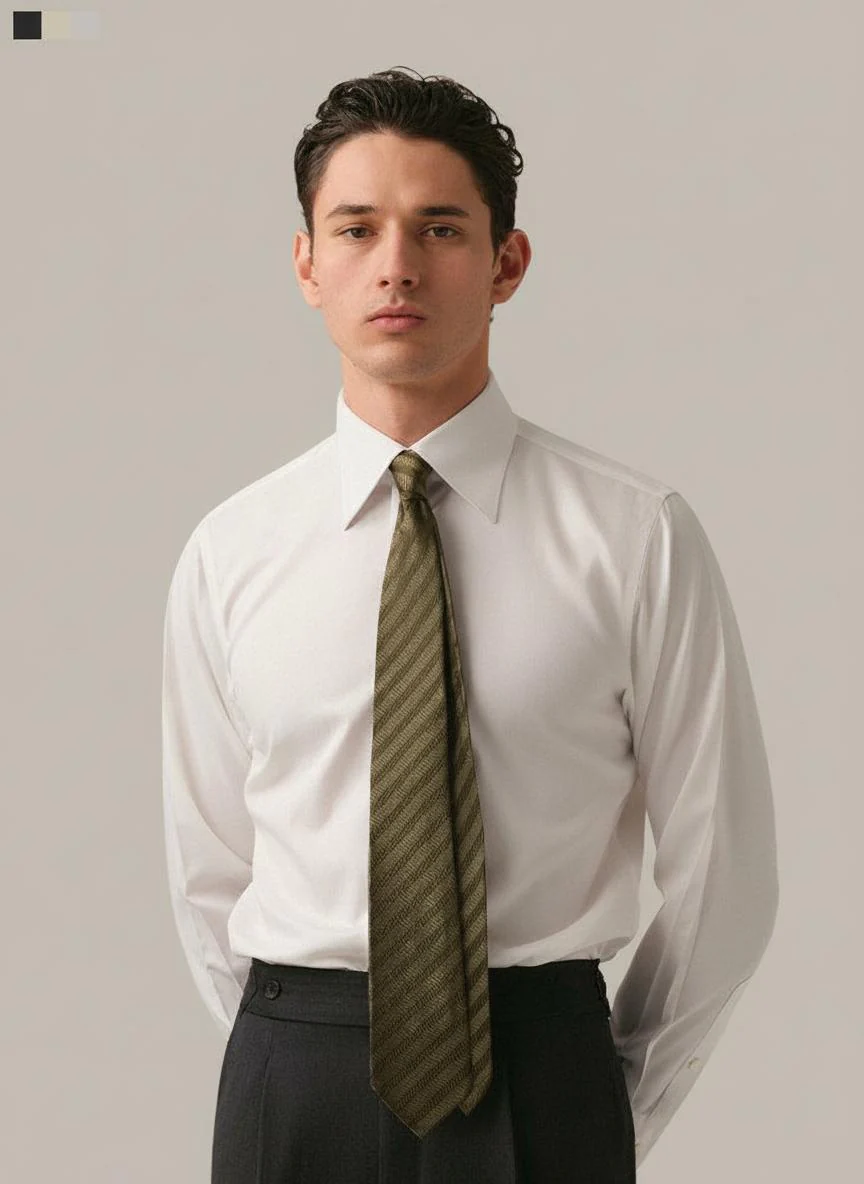 Italian-Style Non-Iron Cotton Shirt - Image 2