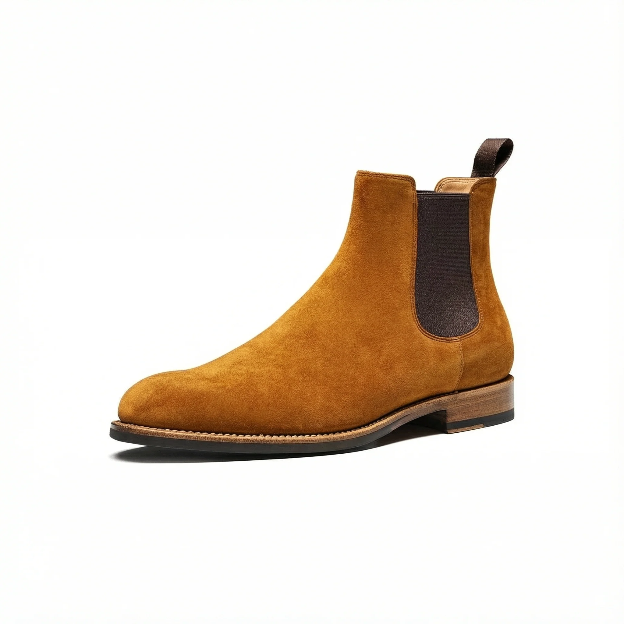 Italian Suede Goodyear Chelsea Boots - Image 7