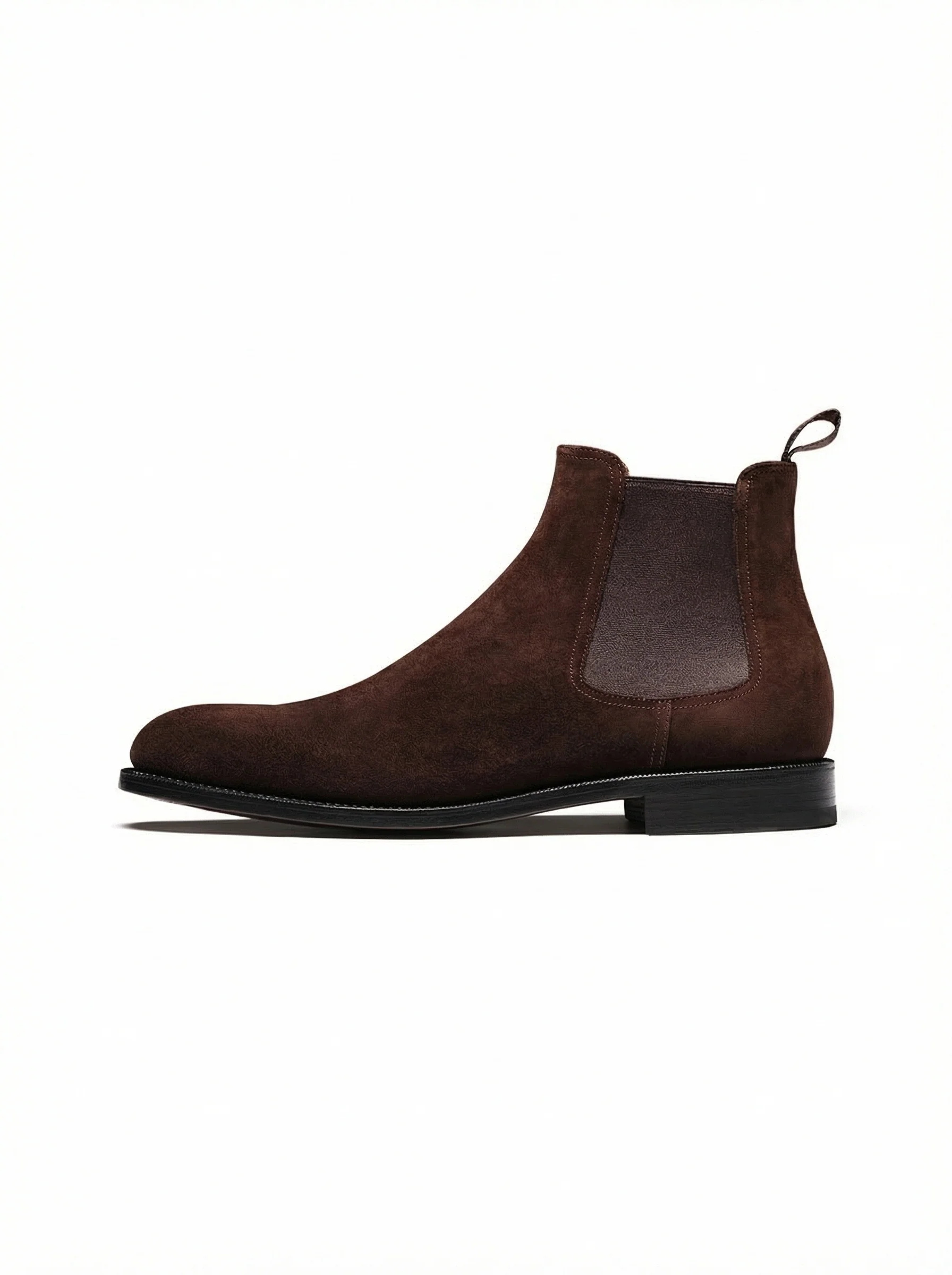 Italian Suede Goodyear-Welt Chelsea Boots - Image 3