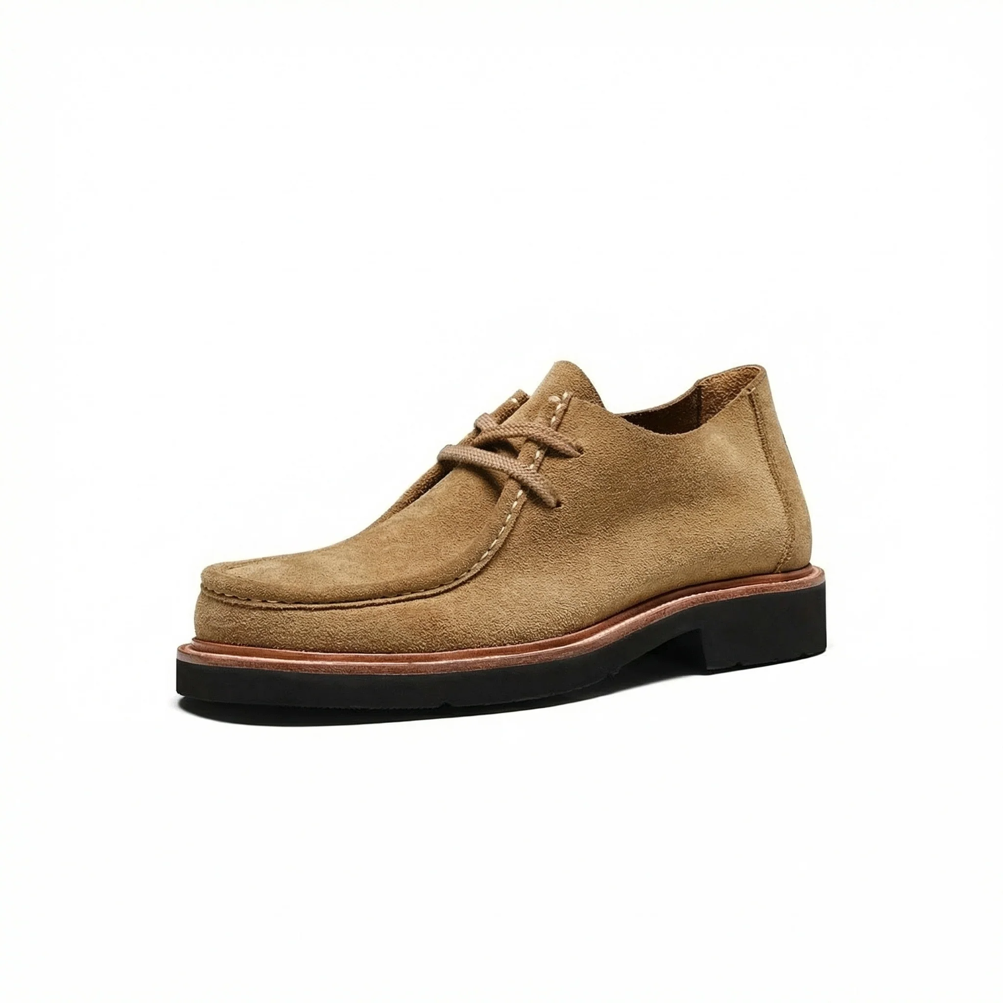 Italian Suede Moc-Toe Derby - Image 4