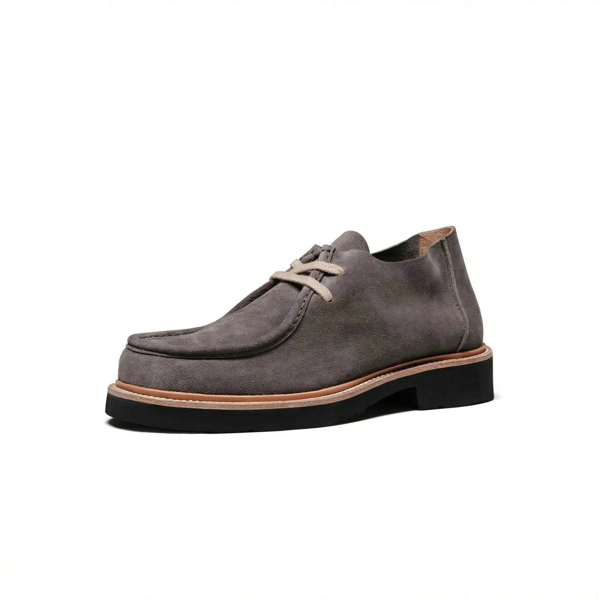 Italian Suede Moc-Toe Derby - Image 6