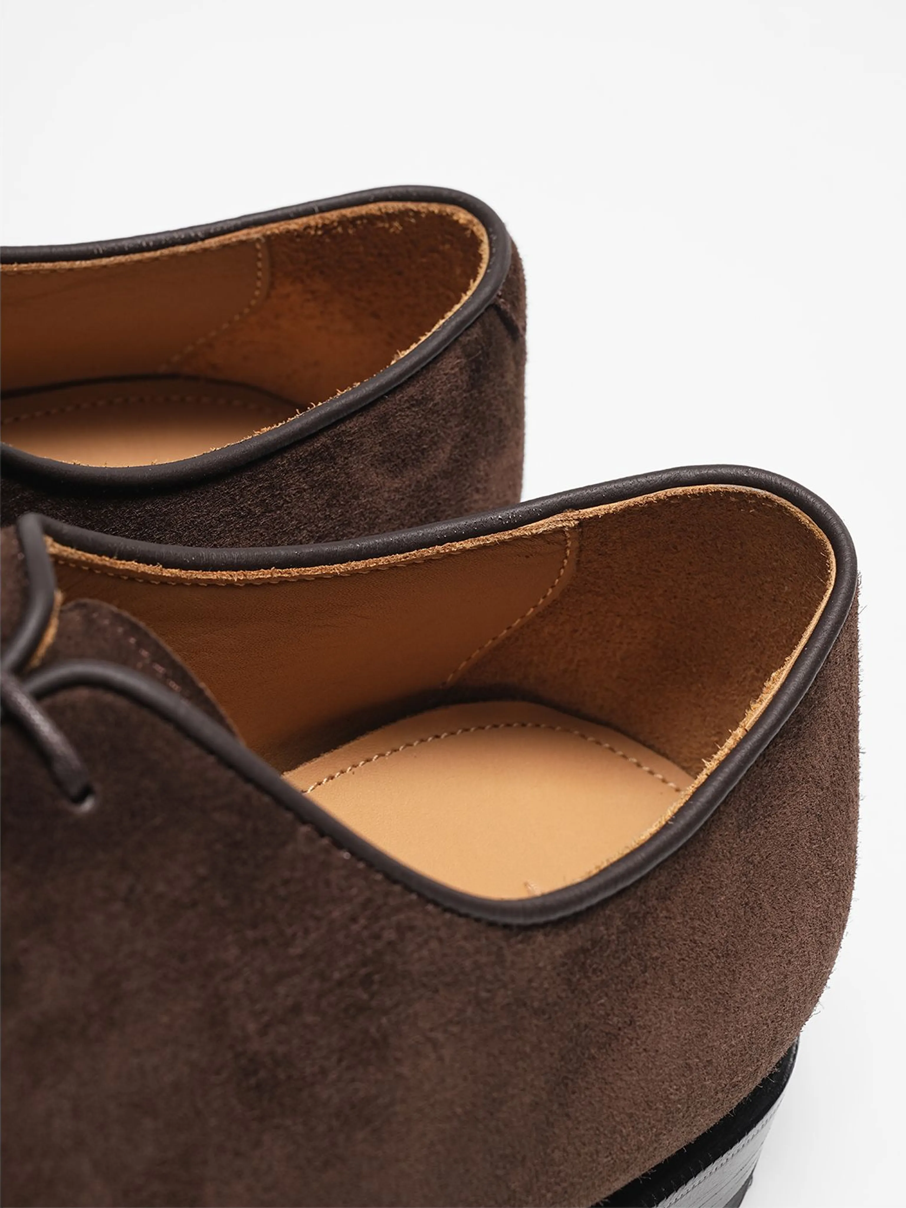 Italian Suede Wholecut Oxford - Image 2