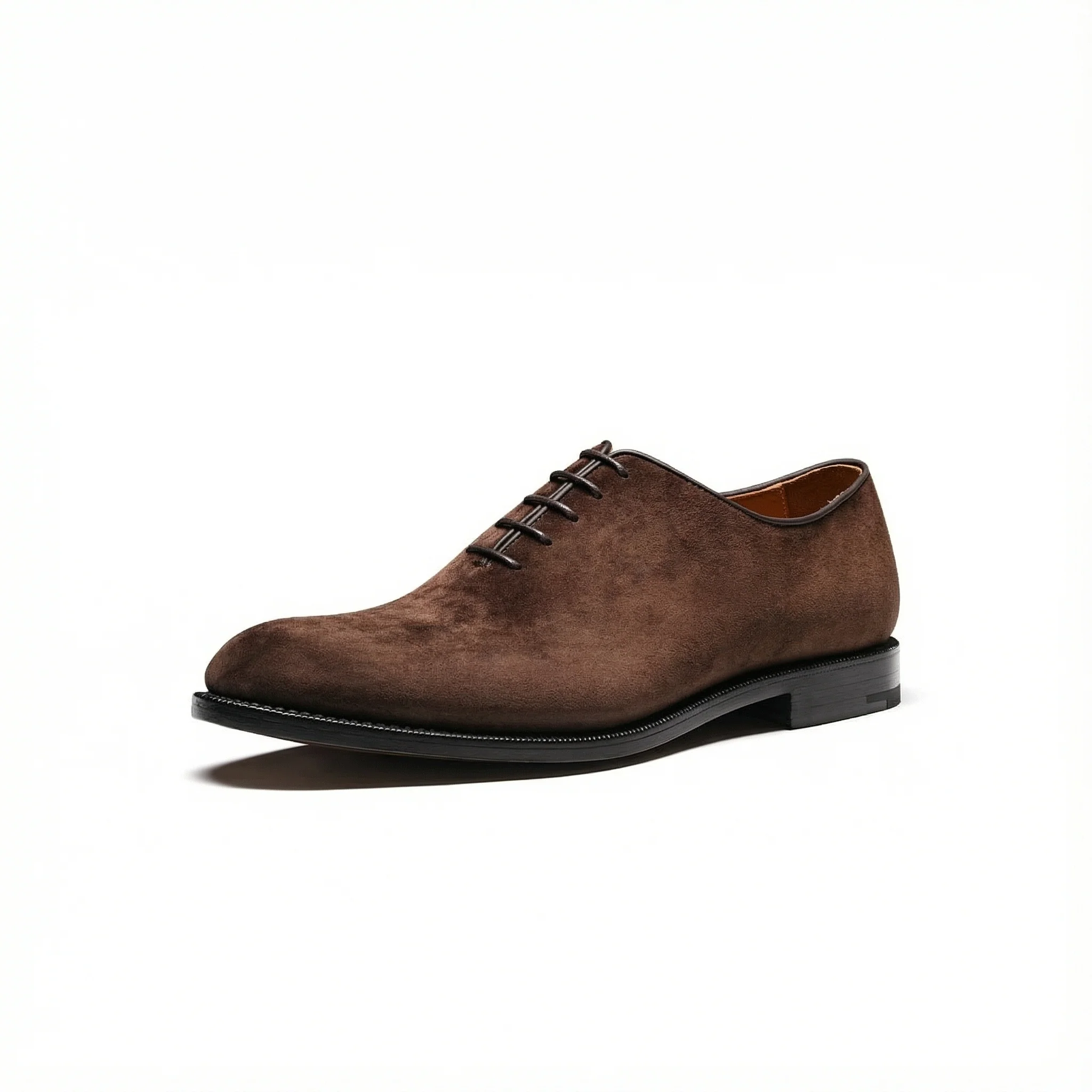 Italian Suede Wholecut Oxford - Image 5