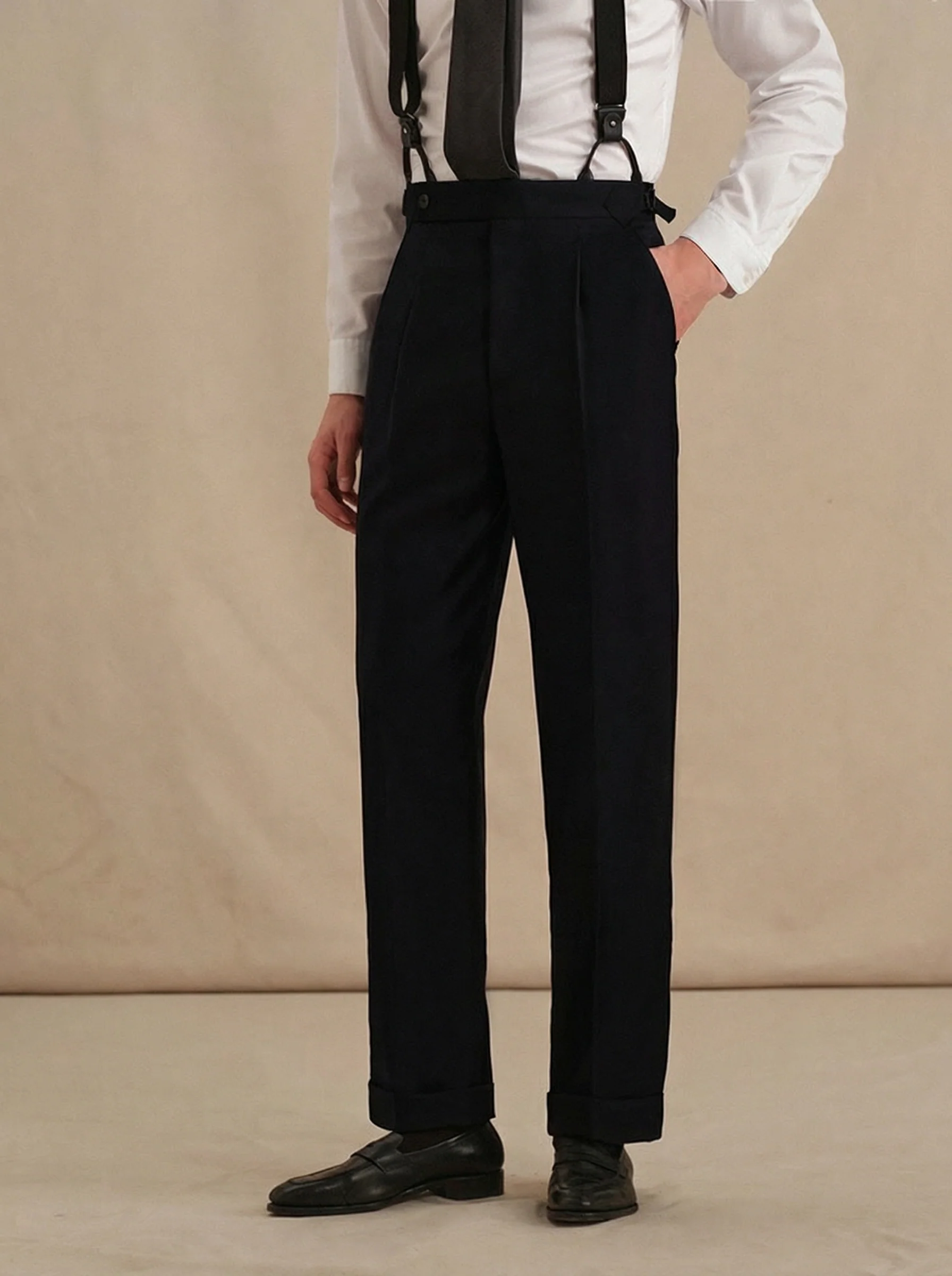 Italian Wool Trousers - Image 2
