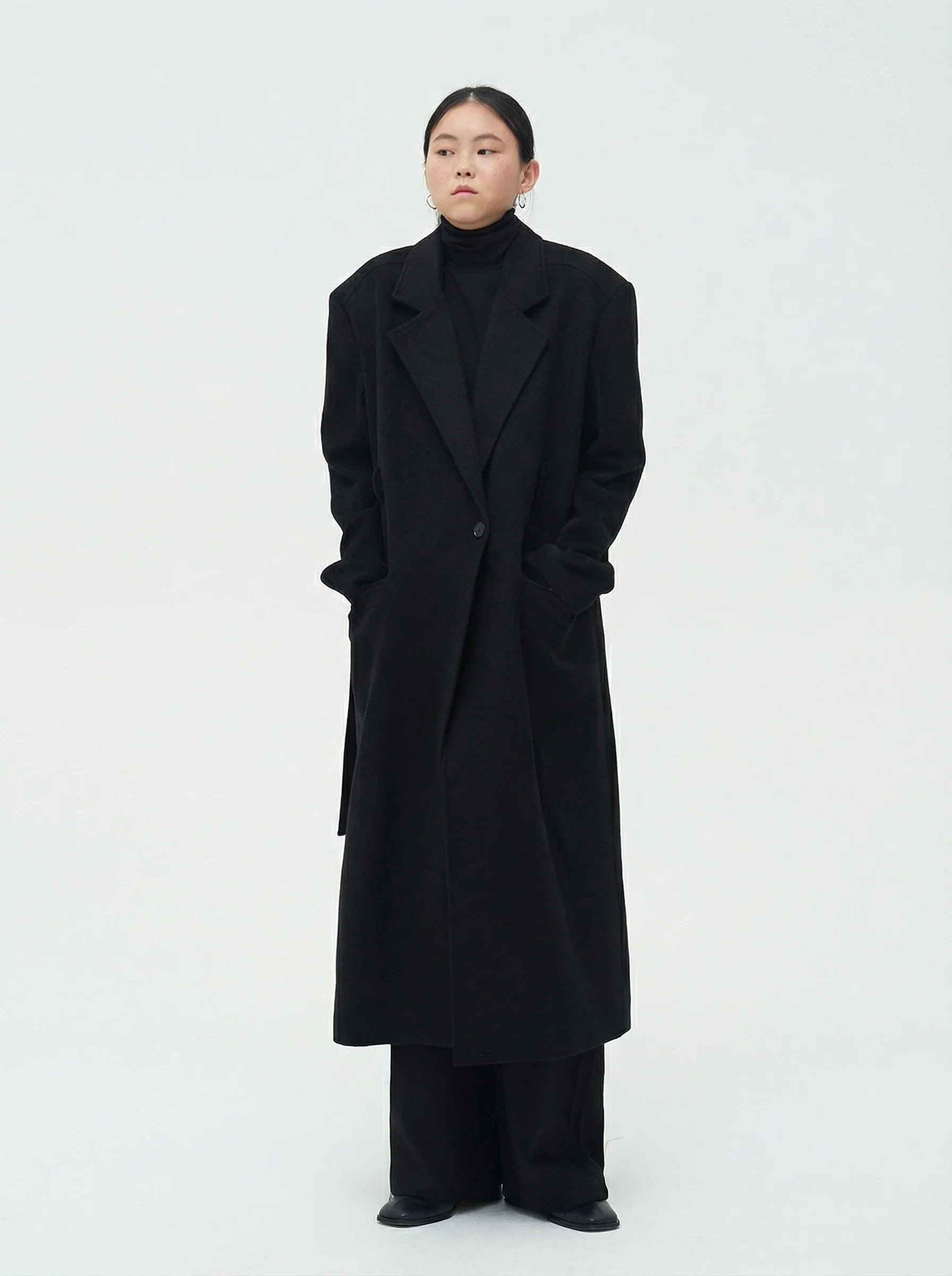 Italian Wool Two-Way Overcoat