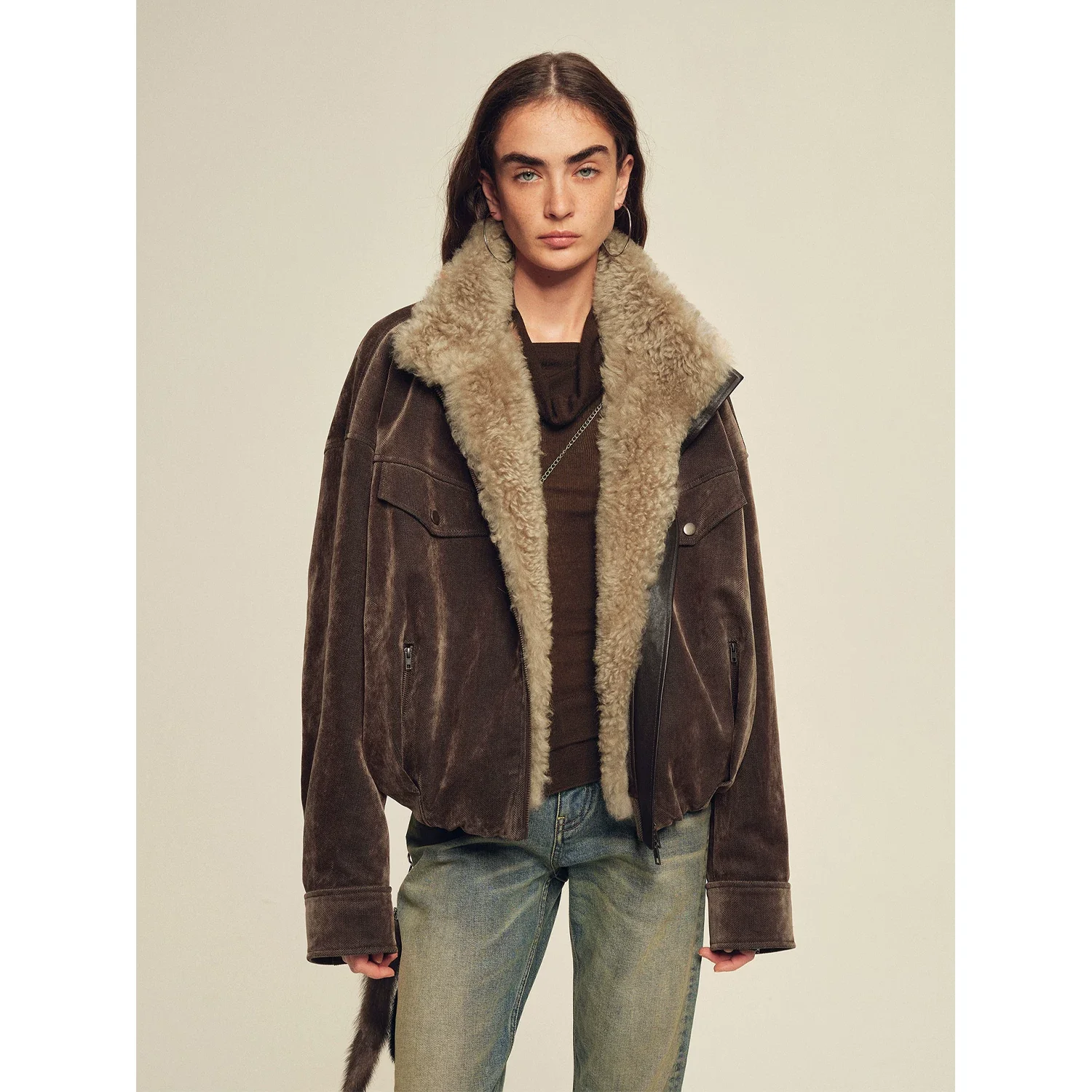 Ivory Cocoon Parka - Image 6