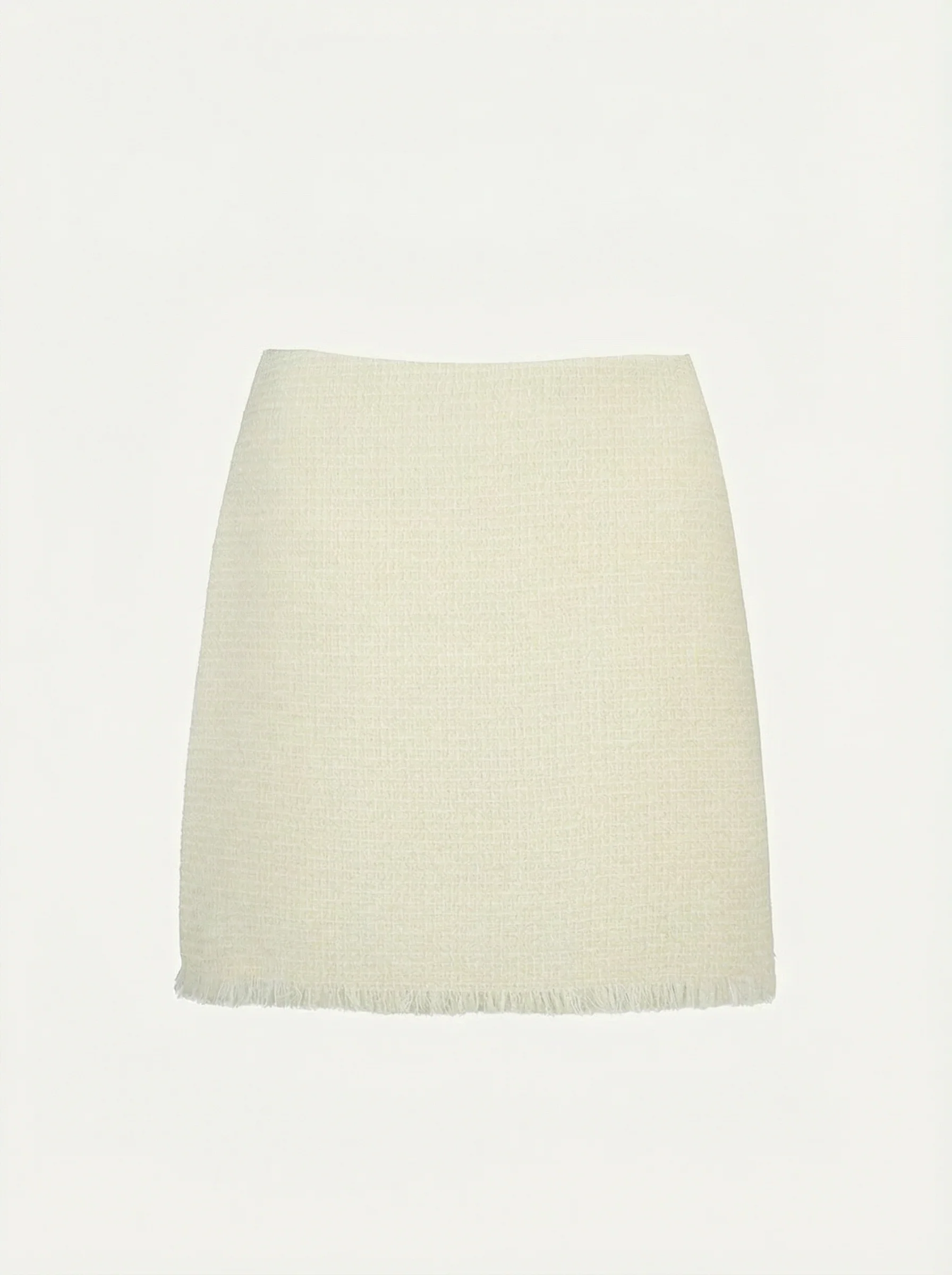 Ivory Shimmer Tweed Box Jacket