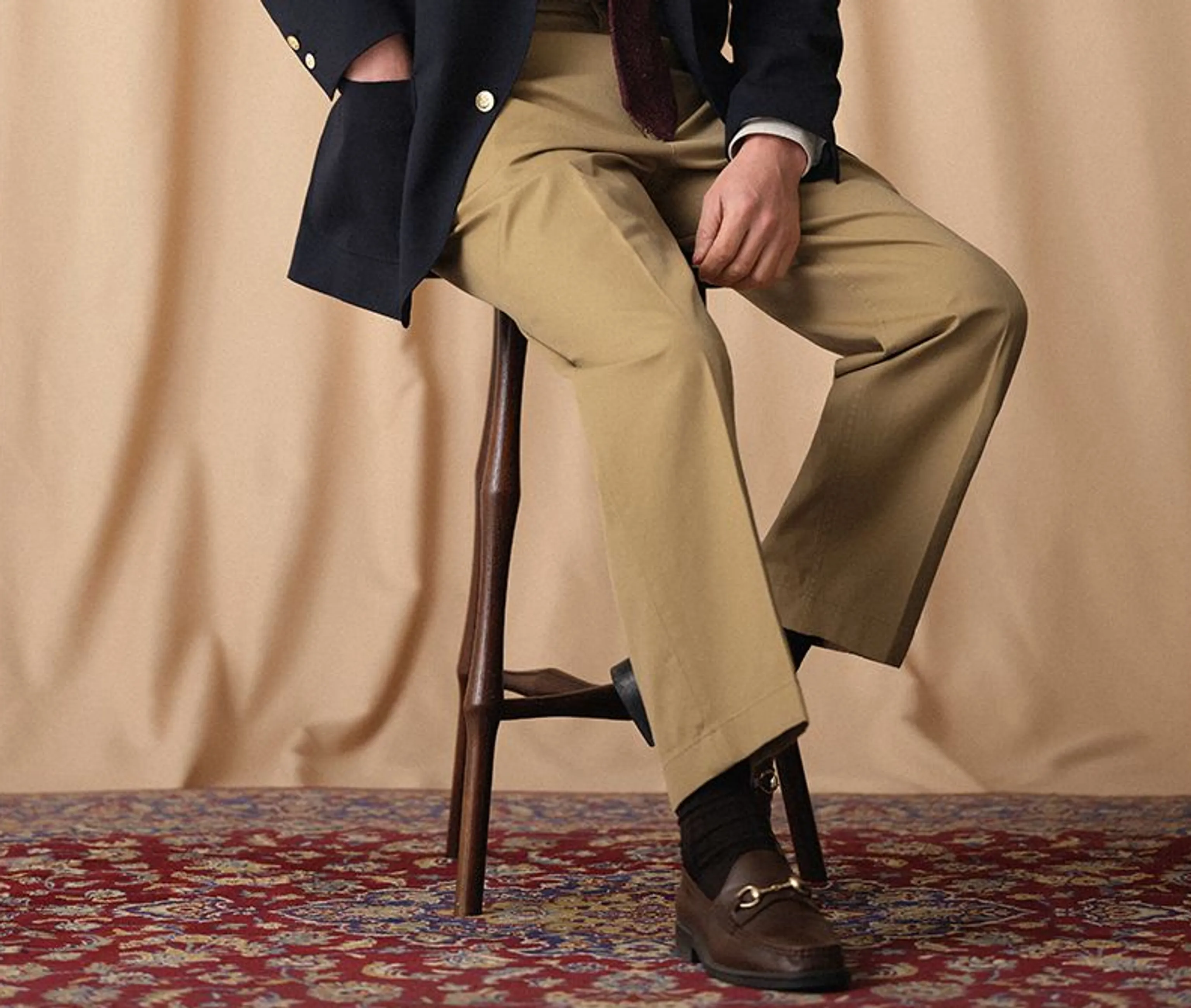 Ivy High-Waist Chino Pants - Image 2