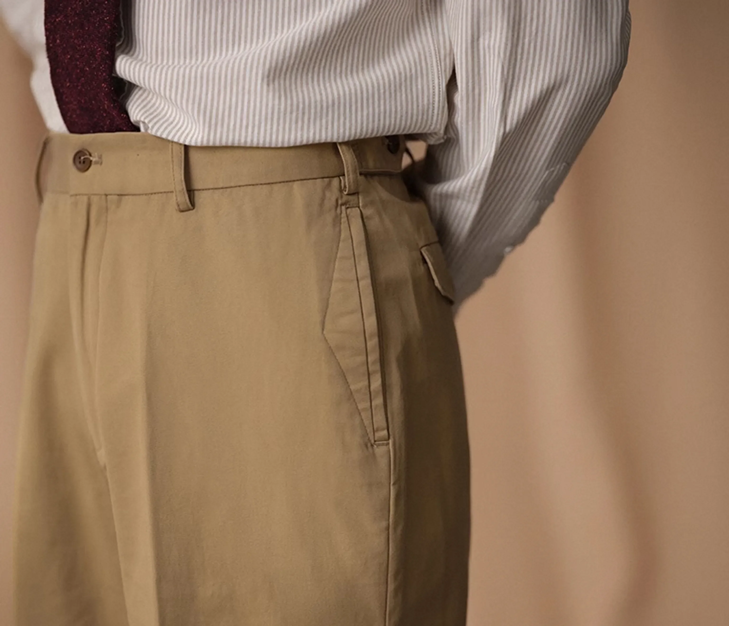 Ivy High-Waist Chino Pants - Image 5