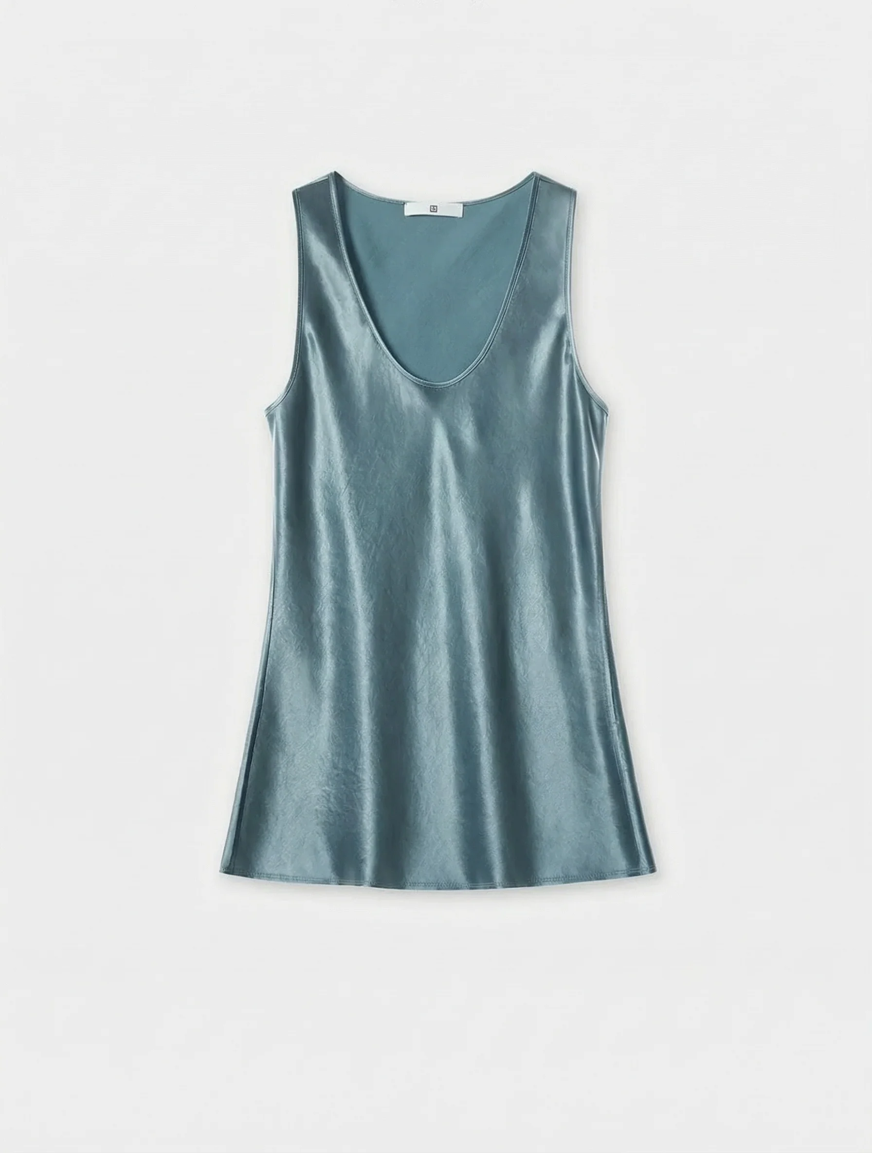 Japanese Satin Sleeveless Set - Image 3