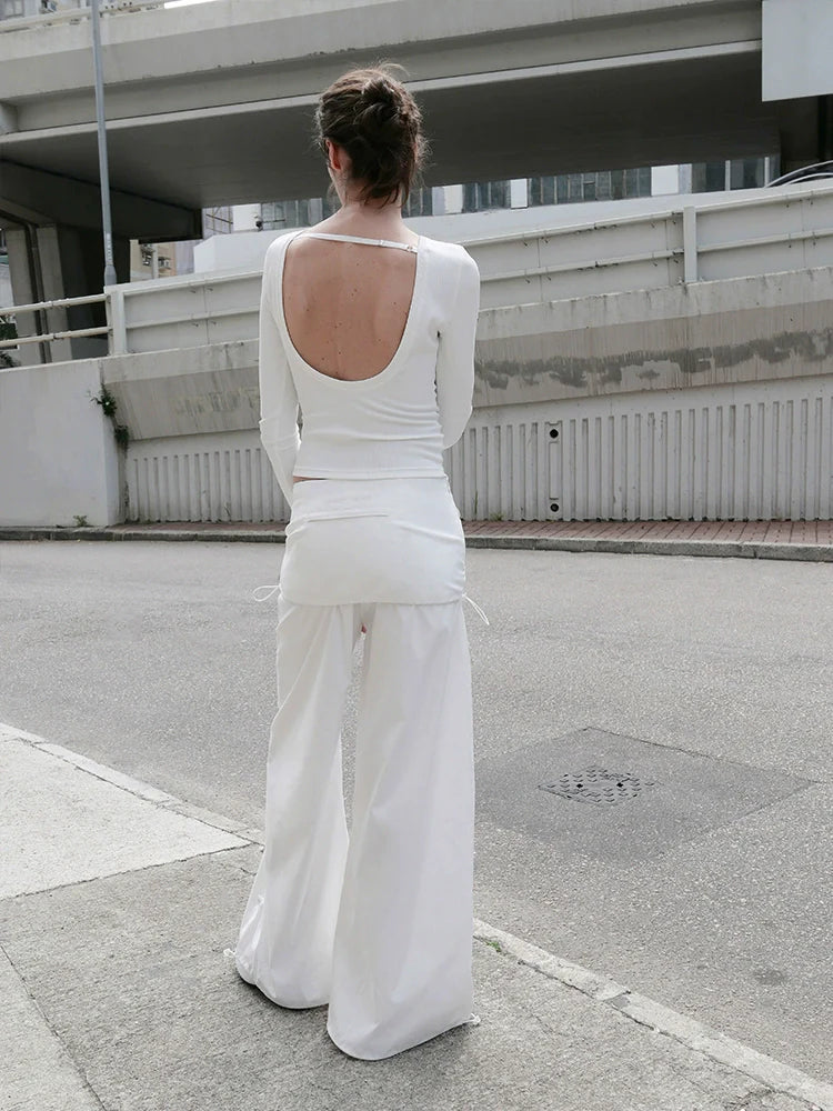 Kangaroo Wide-Leg Culottes - Image 4
