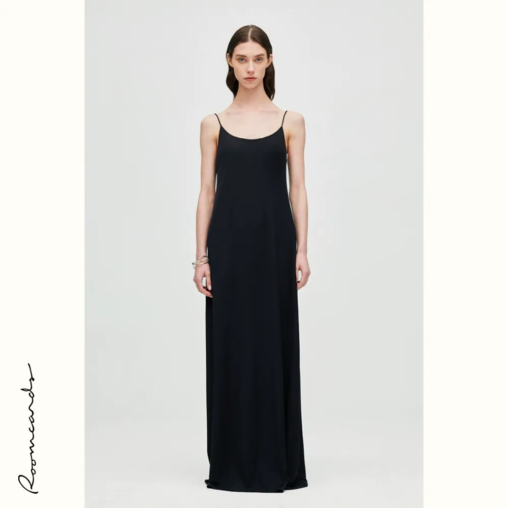 Knit Bias Slip Dress - Image 6