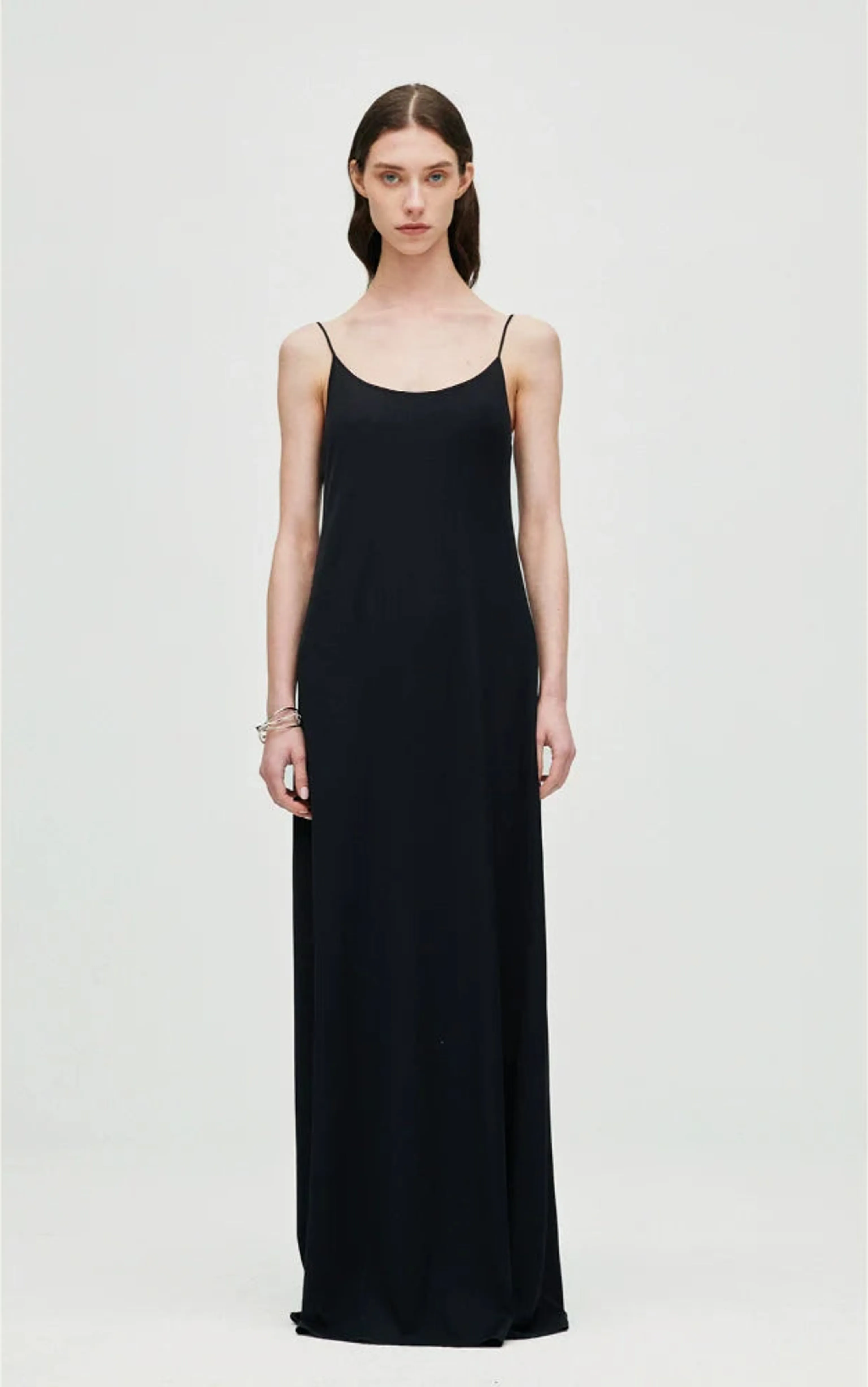 Knit Bias Slip Dress - Image 7