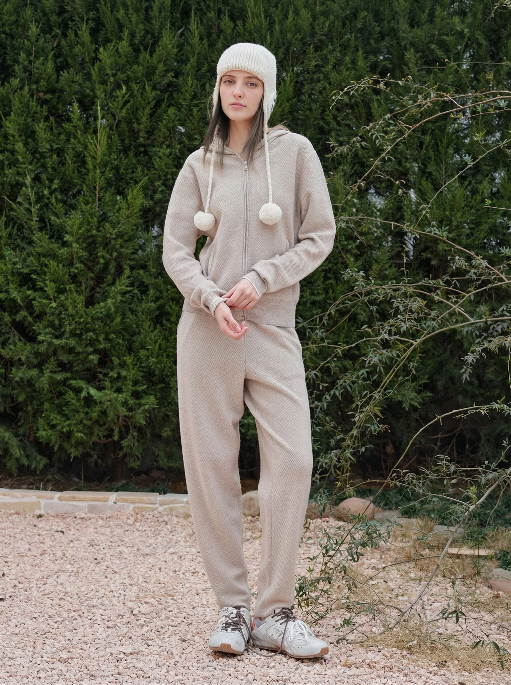 Knit Hoodie Set - Image 4