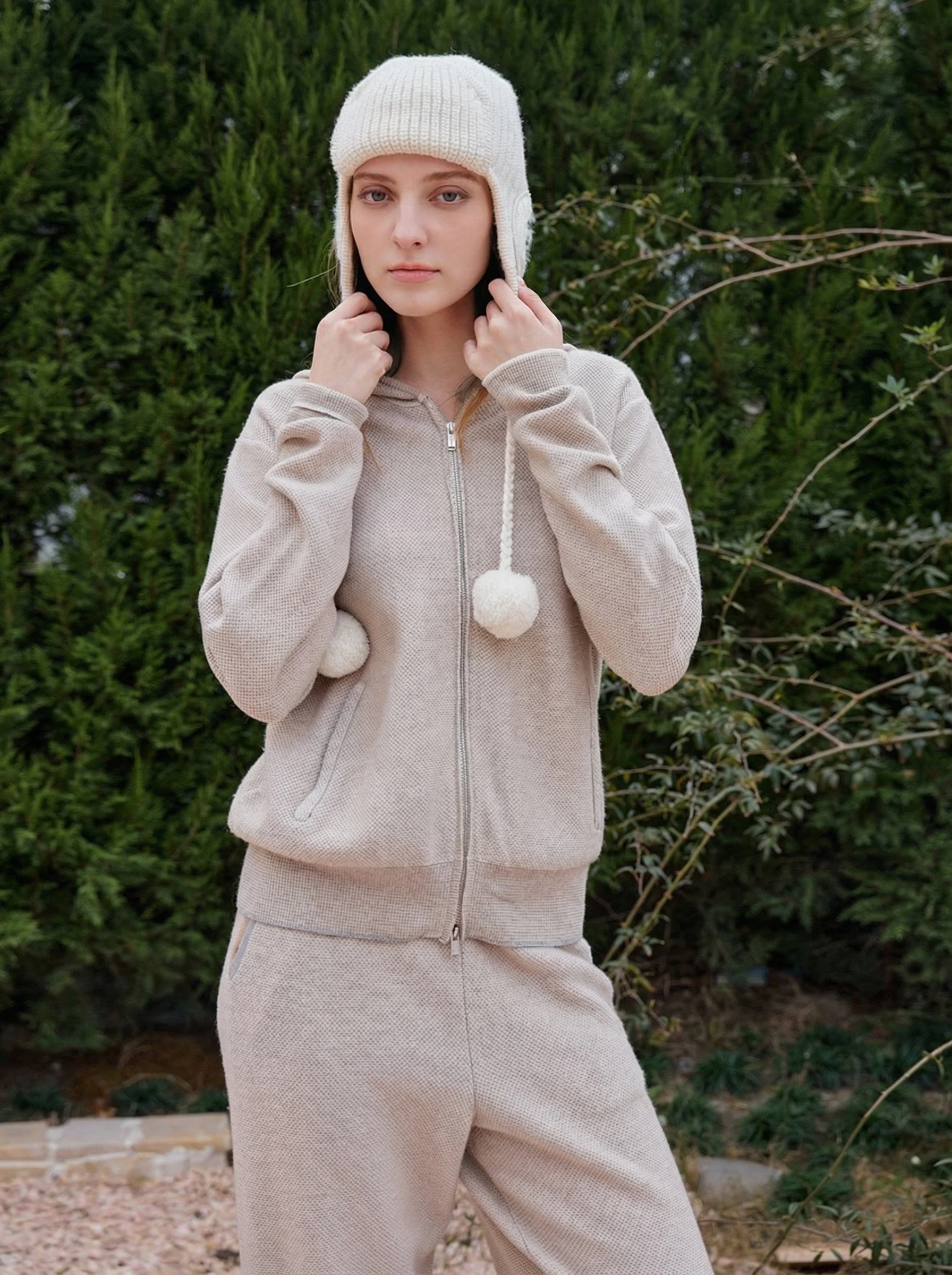 Knit Hoodie Set - Image 5