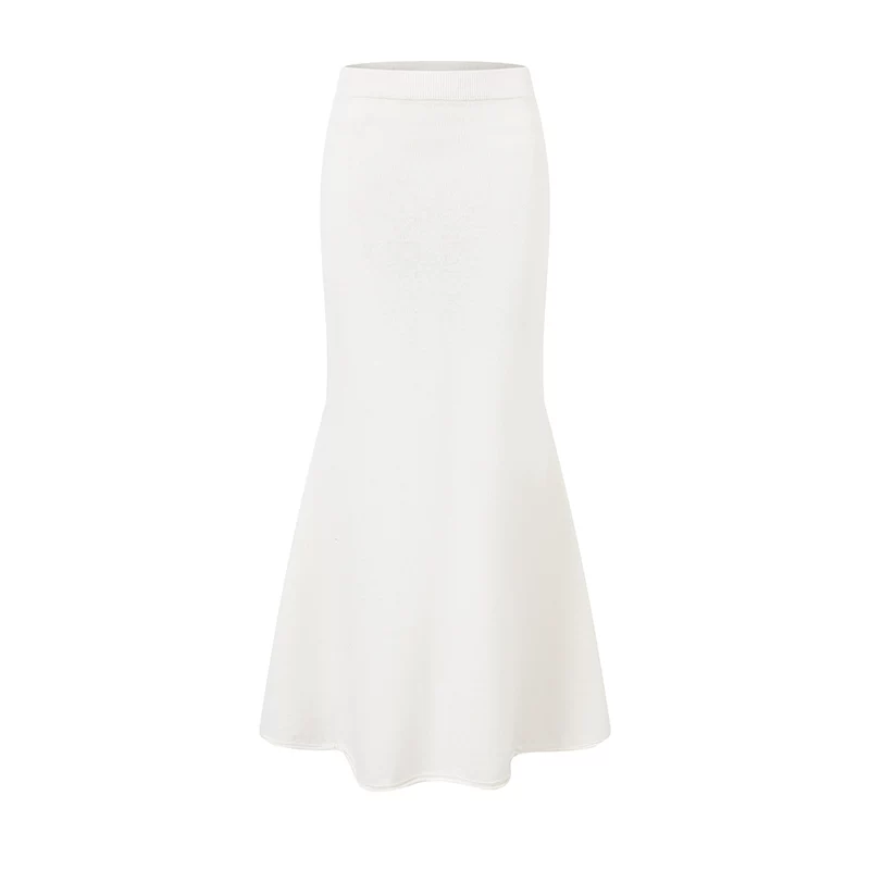 Knit Mermaid Maxi Skirt - Image 7